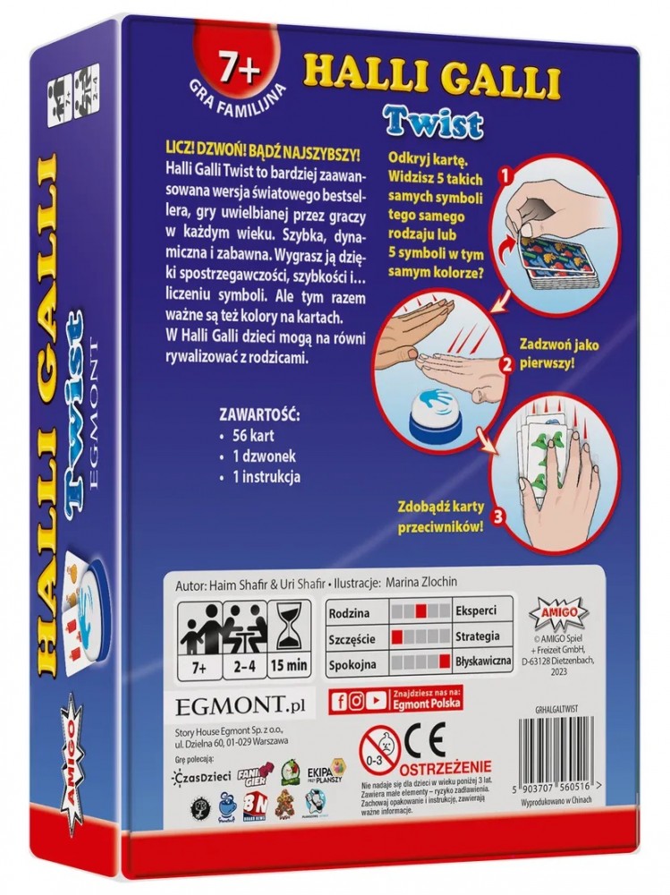 Stalo žaidimas halli galli twist