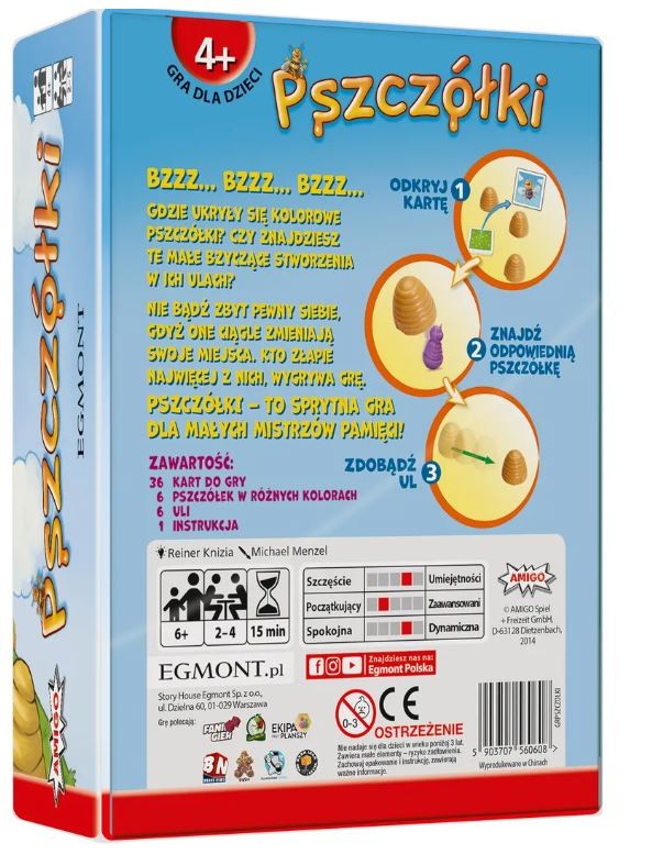 Vaikų žaidimas su bitutėmis egmont
