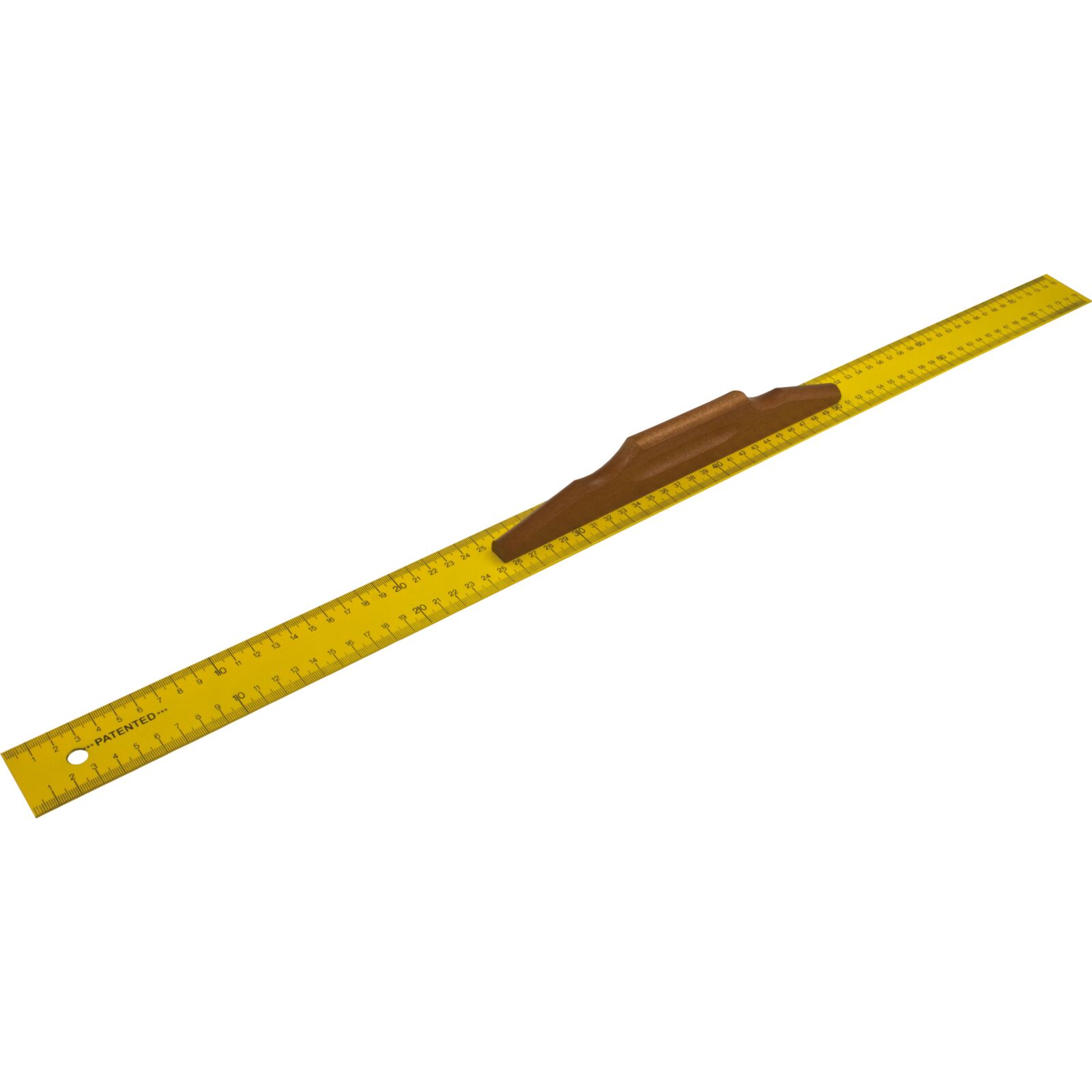 750 mm liniuotė su medine rankena