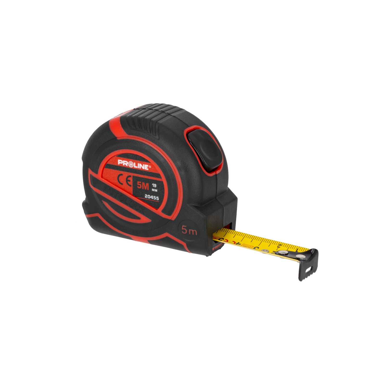Ergonomiška matavimo juosta su auto stop funkcija
