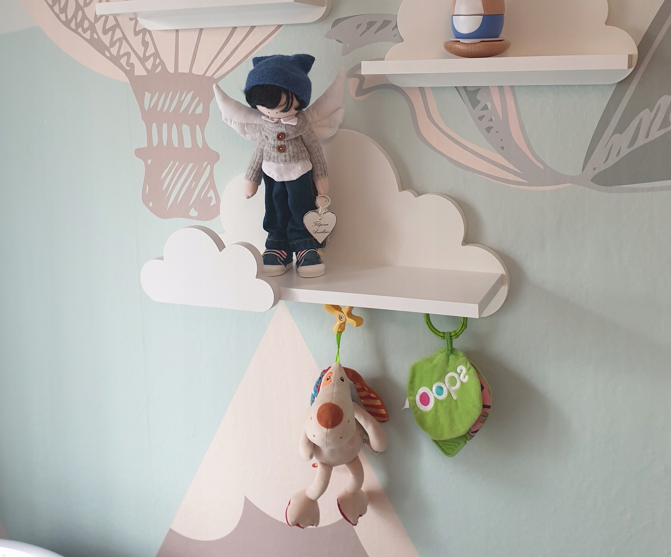 "Cloud Lagoon" lentyna su pakaba - "Prestige" vaikų kambariui vaikų kambariui