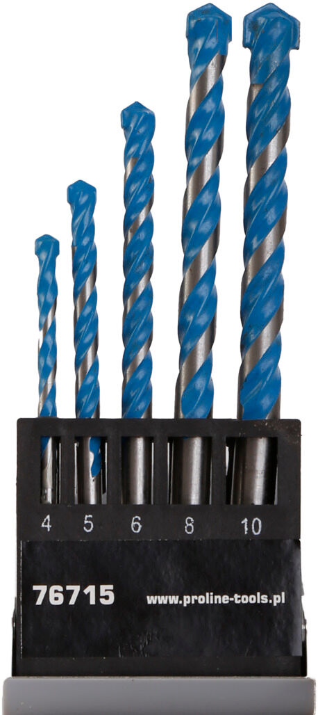 Cti universalus grąžtų rinkinys 5gb 4-10mm proline