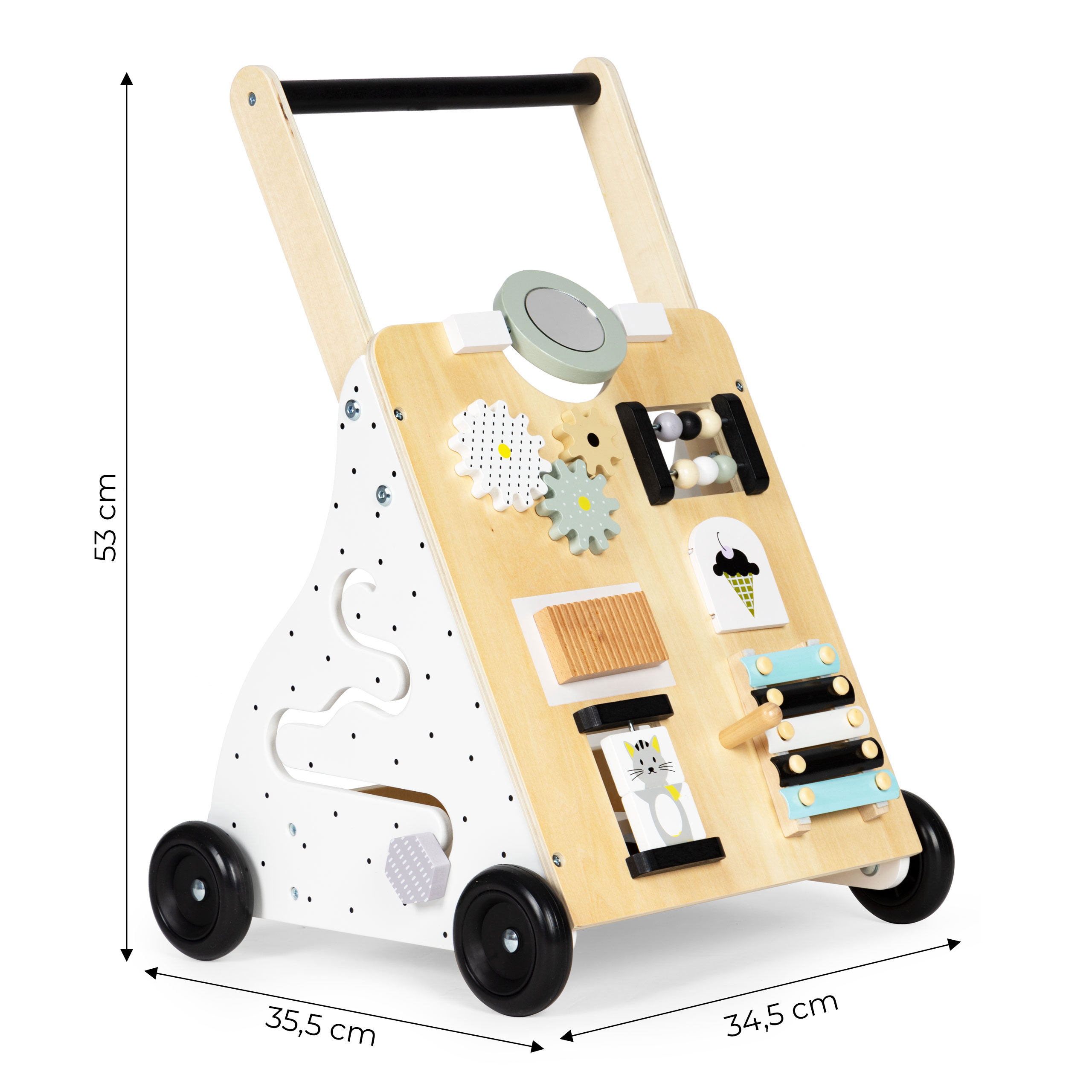 Medinis stumdukas vaikams eco toys tl01035