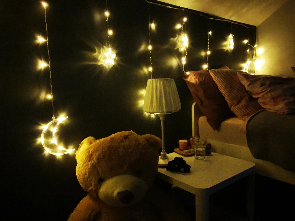 Multistore kalėdinė girlianda 96 led