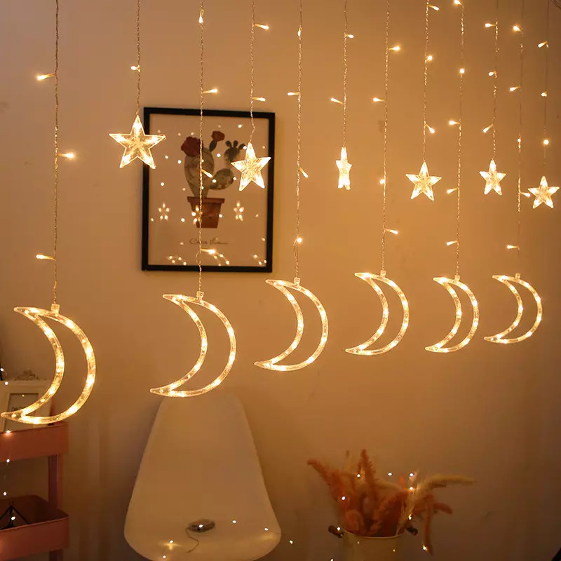 Multistore kalėdinė girlianda 96 led