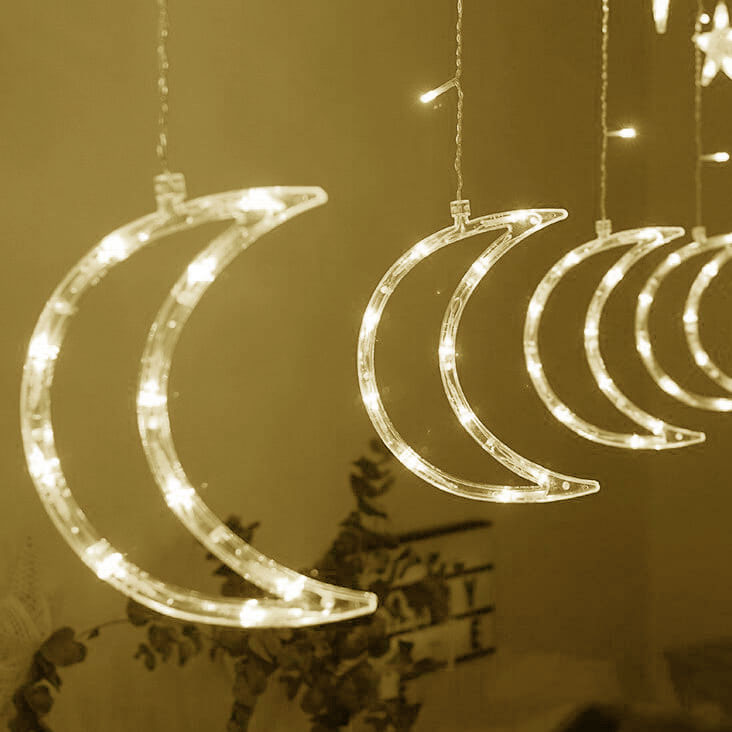 Multistore kalėdinė girlianda 96 led