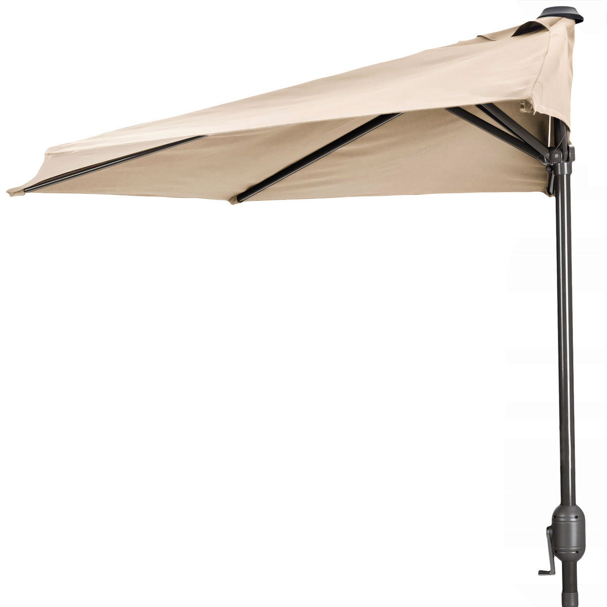 Pusinis skėtis 2.7 m beige