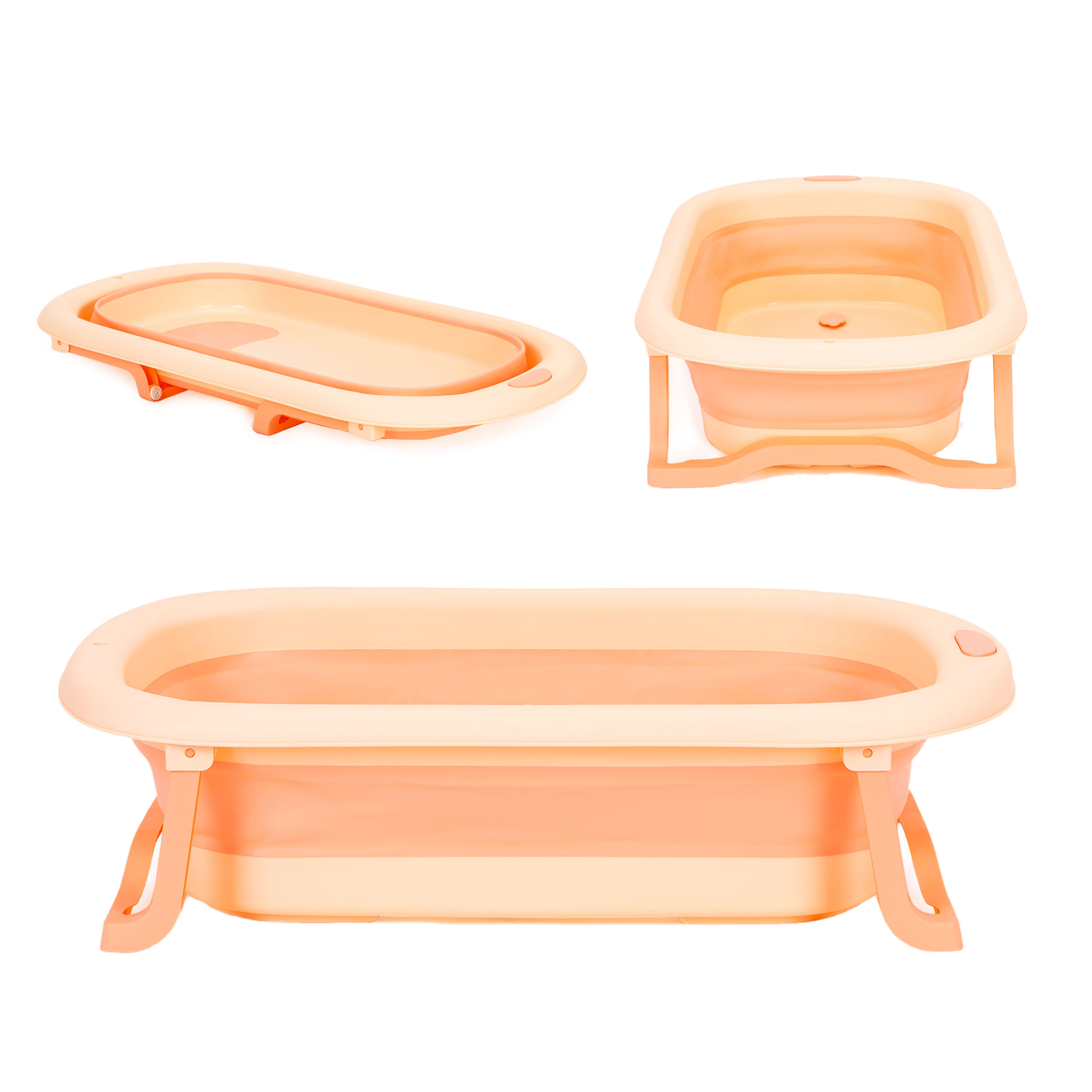 Vaikiška sulankstoma vonelė Eco Toys HA-B37, rožinė
