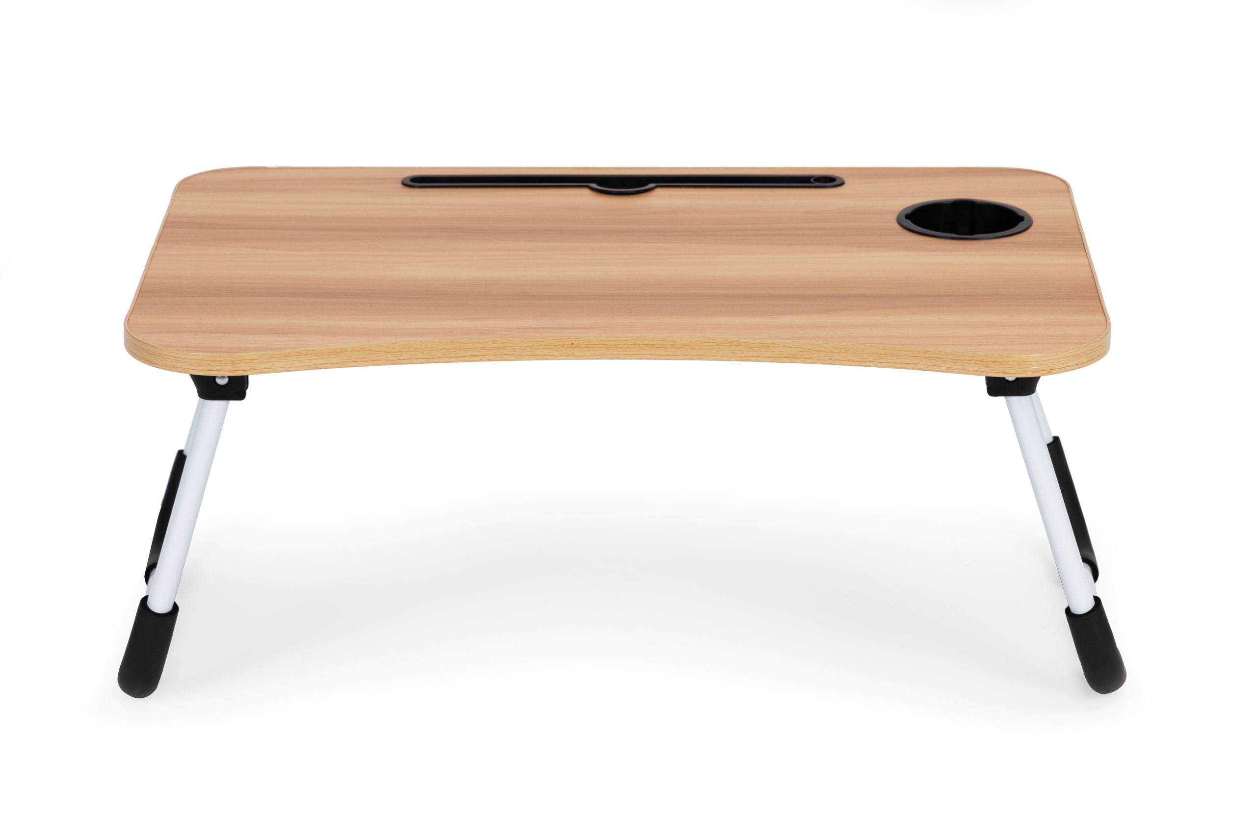 Nešiojamojo kompiuterio staliukas modernhome, rudas