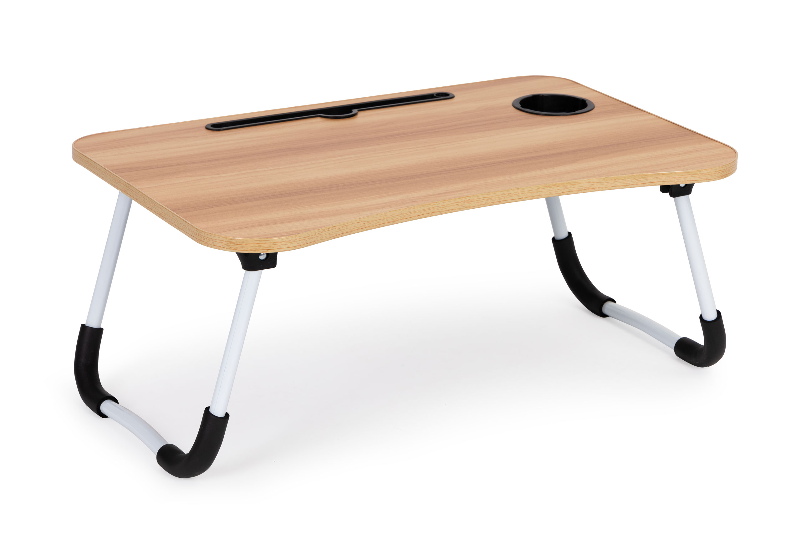 Nešiojamojo kompiuterio staliukas modernhome, rudas