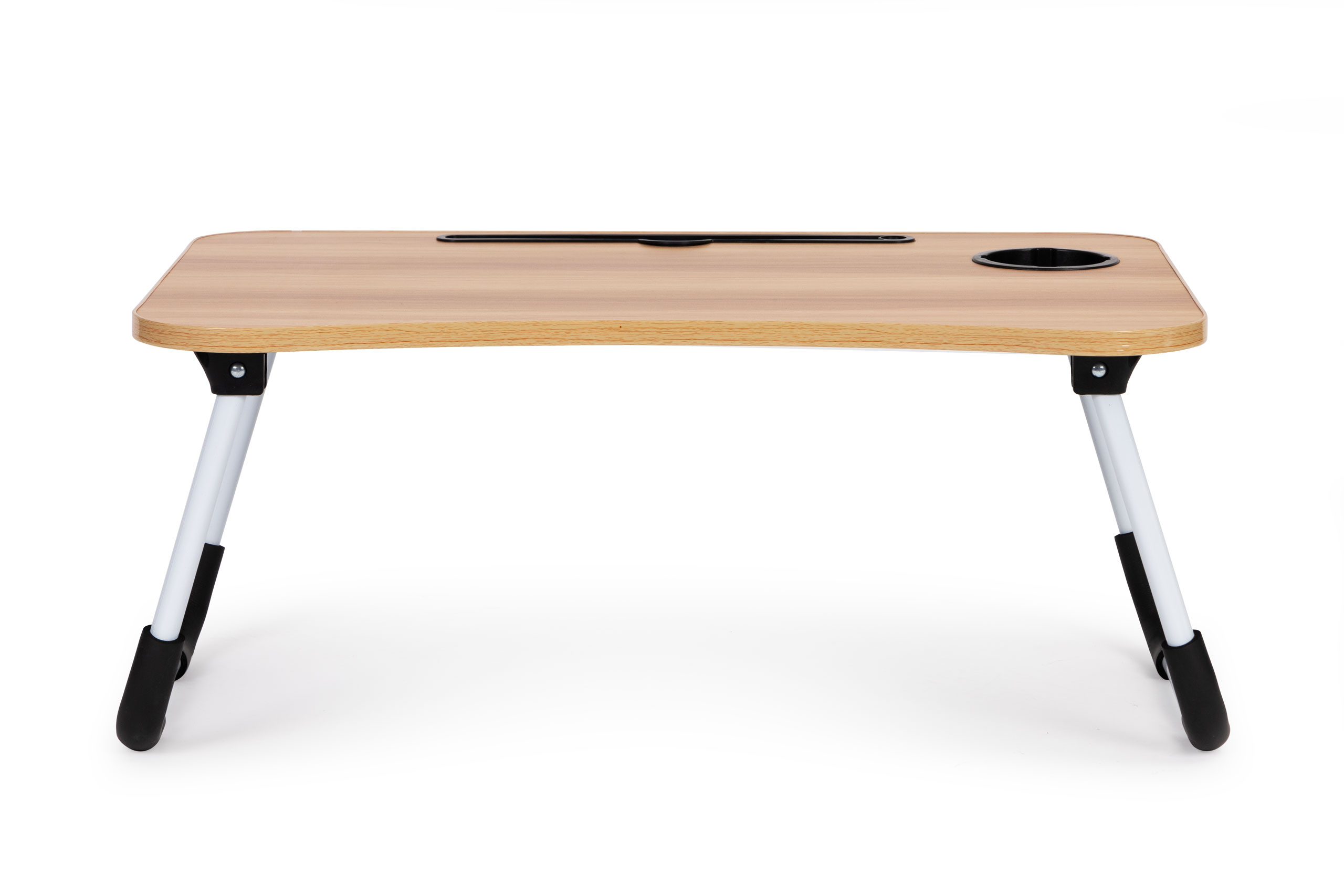 Nešiojamojo kompiuterio staliukas modernhome, rudas