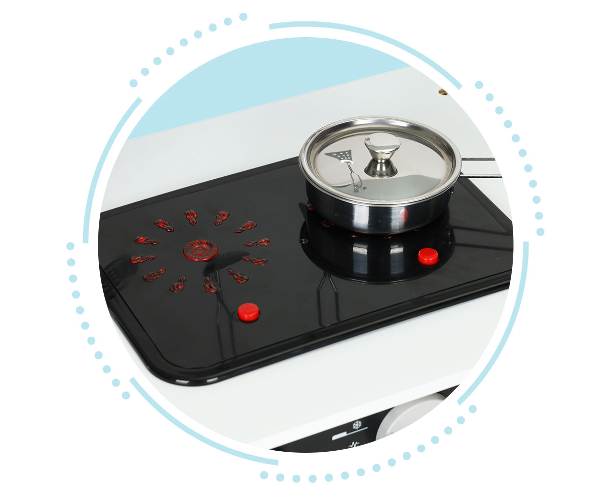 Medinė vaikiška virtuvė Eco Toys PLK560