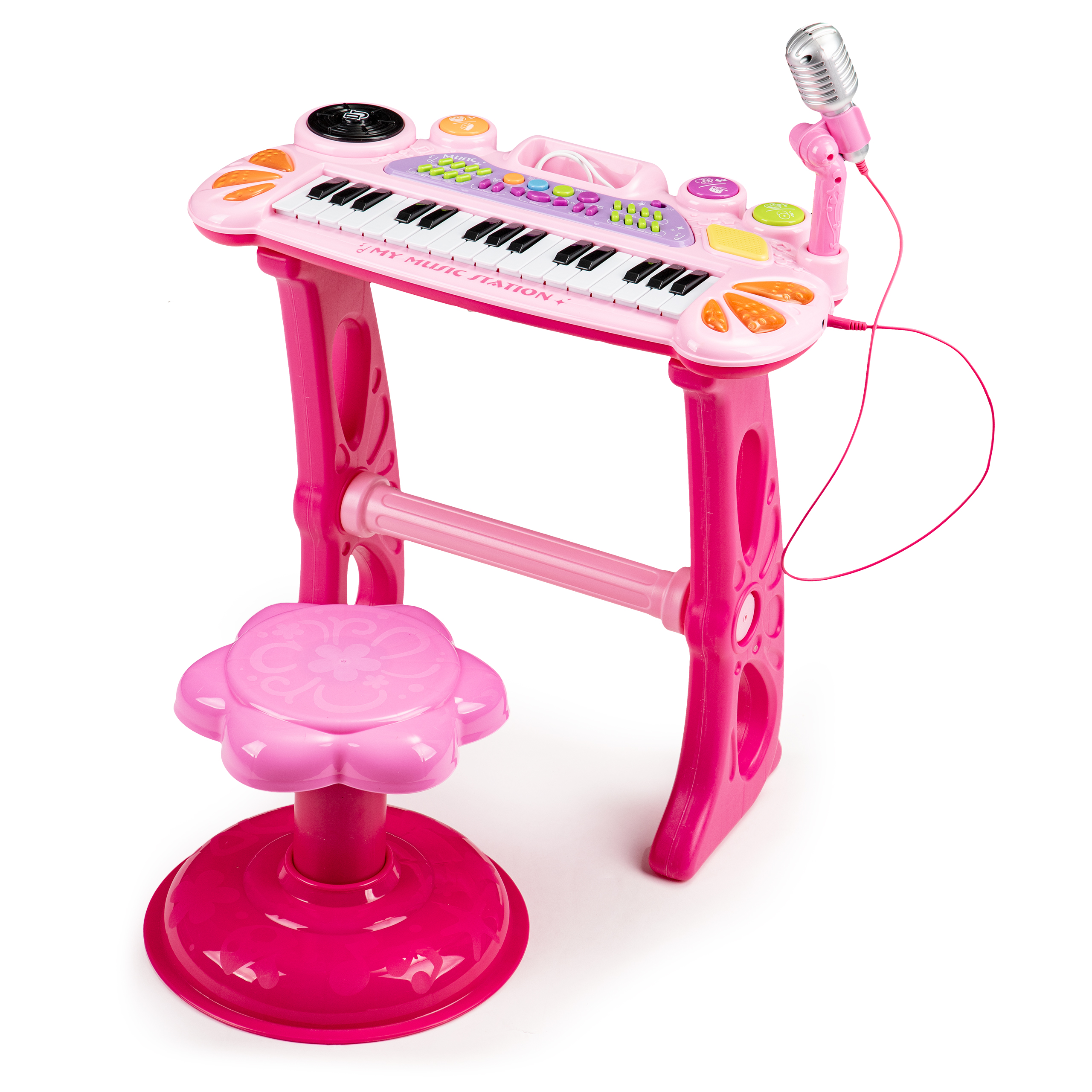 Pianinas su mp3 mikrofonu
