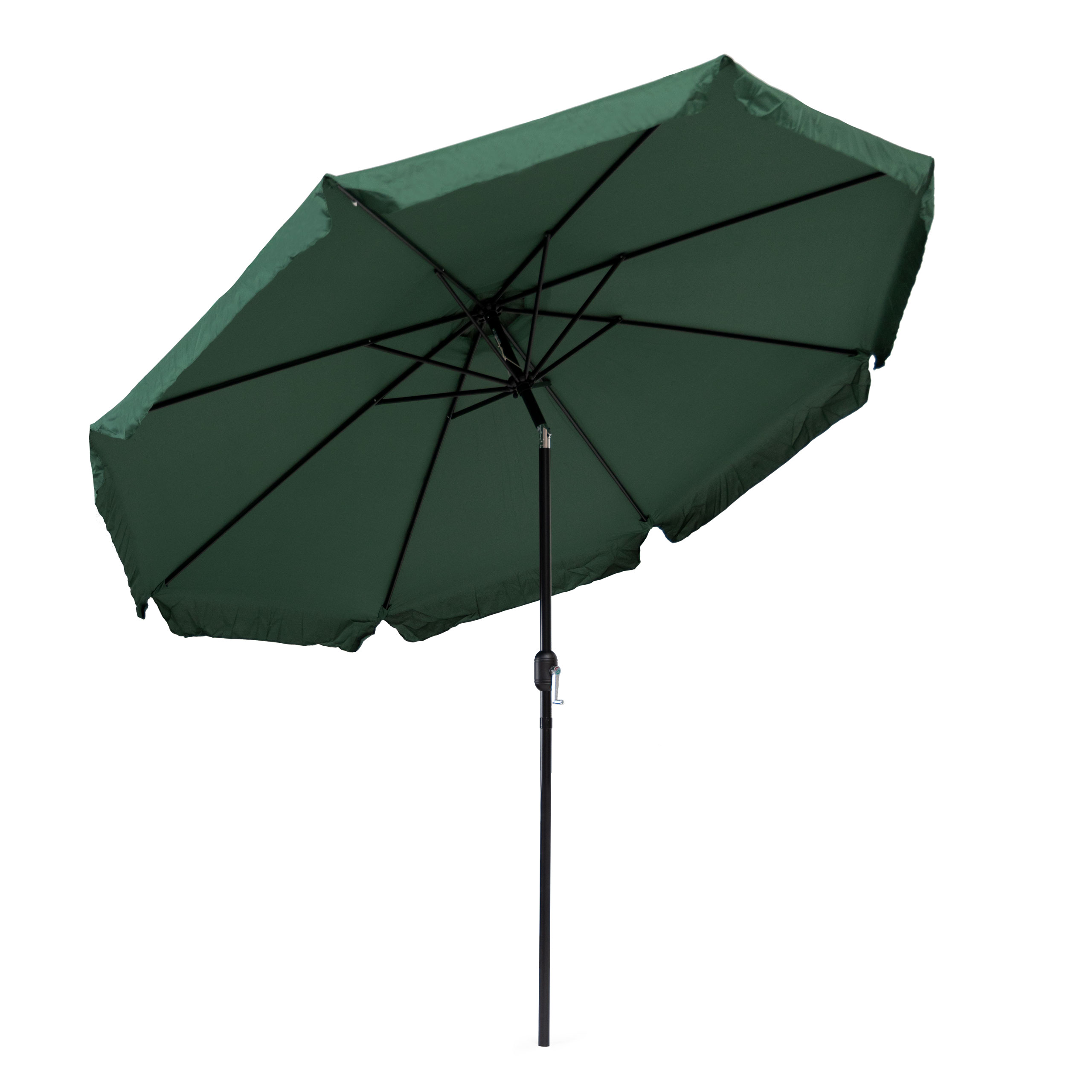 Žalias sodo skėtis 300 cm