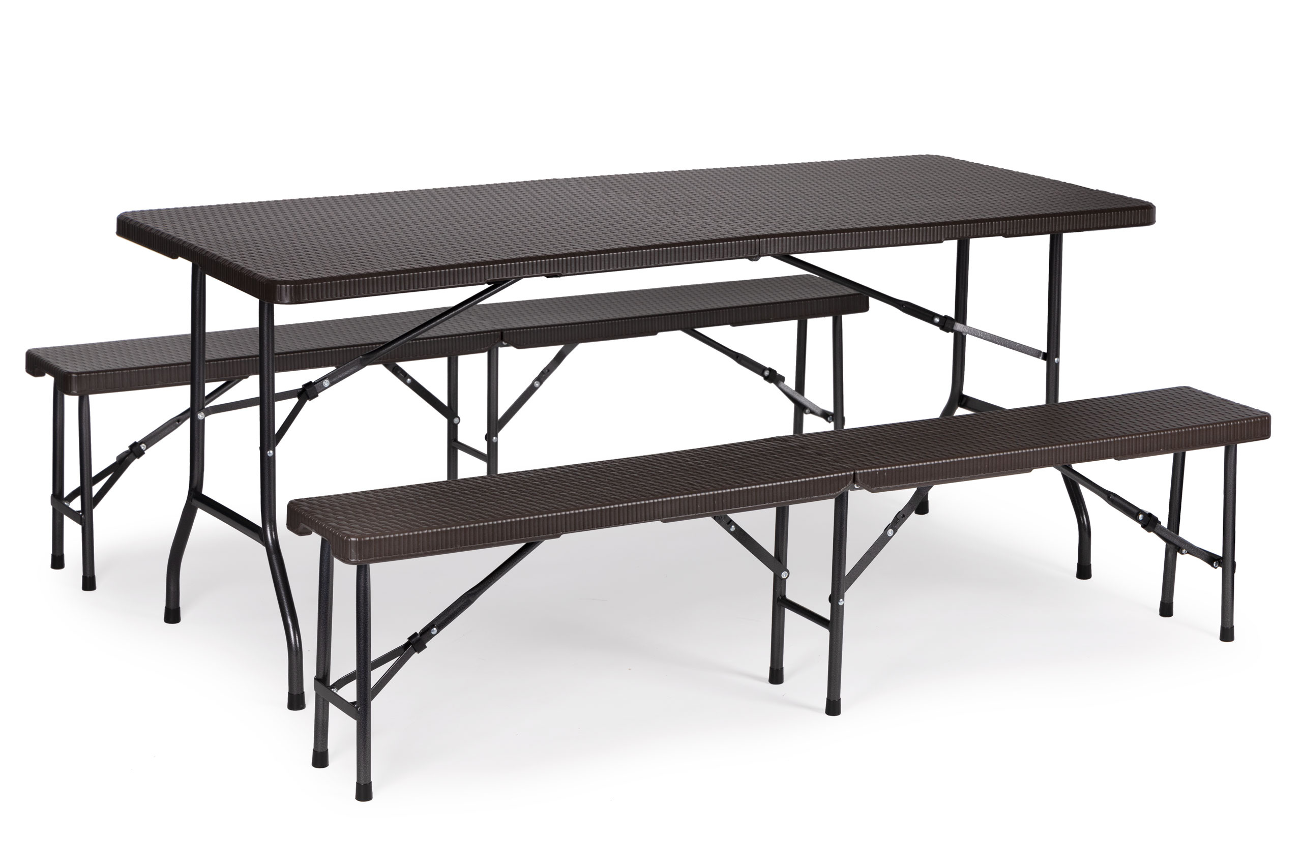 Lauko stalas ir suolas 180cm - ModernHome