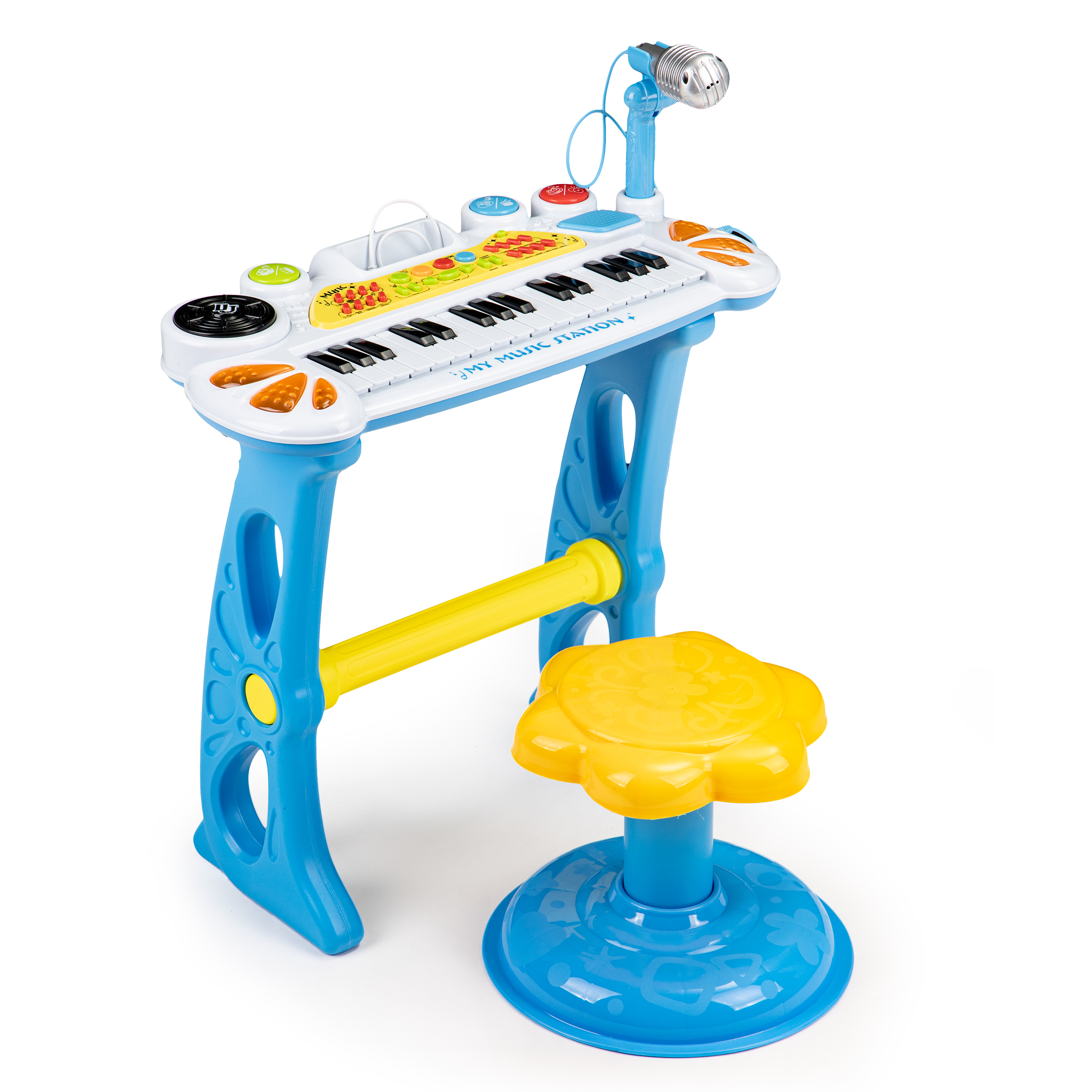 Pianinas su mp3 mikrofonu