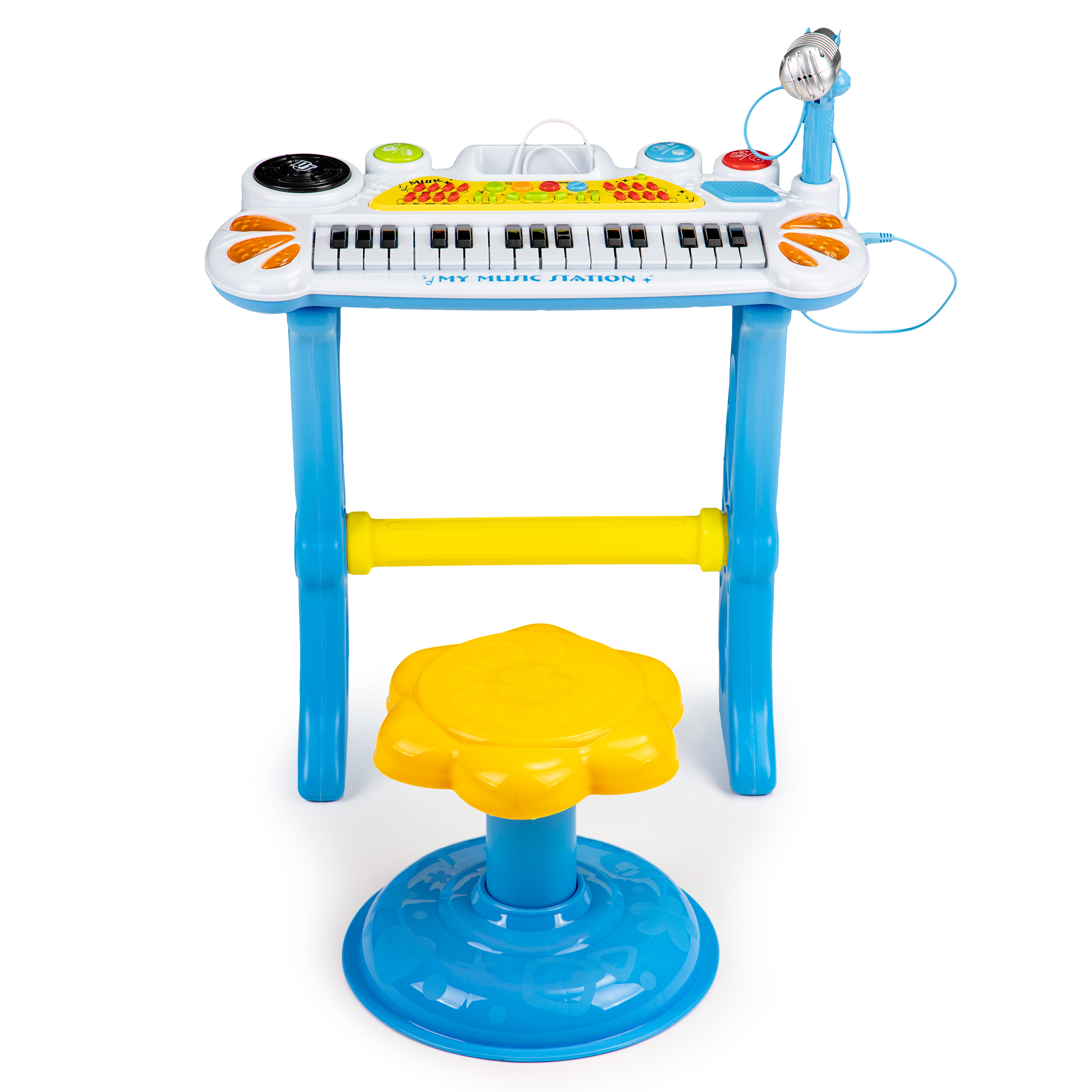 Pianinas su mp3 mikrofonu