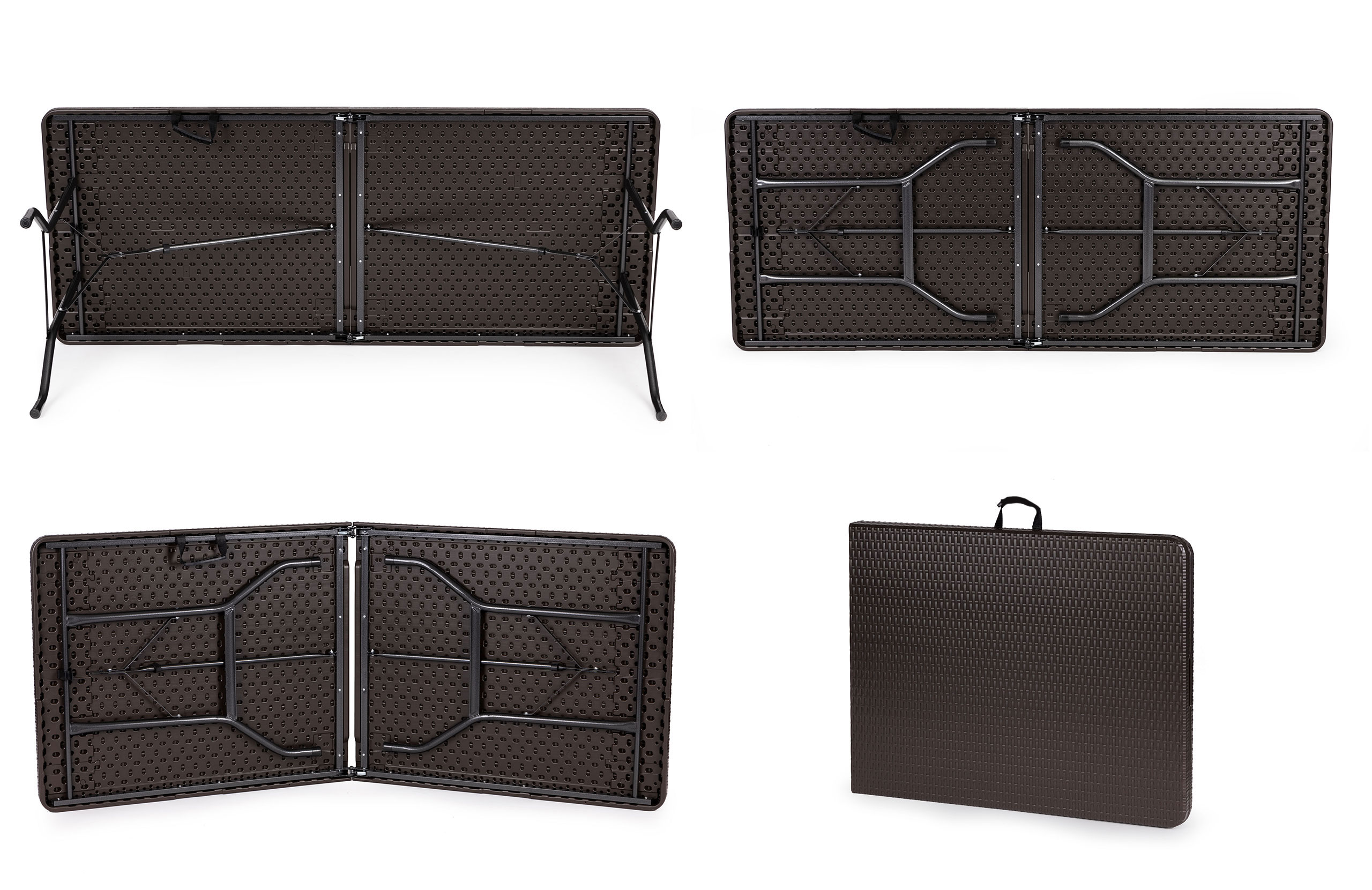Stalas 180cm rattan