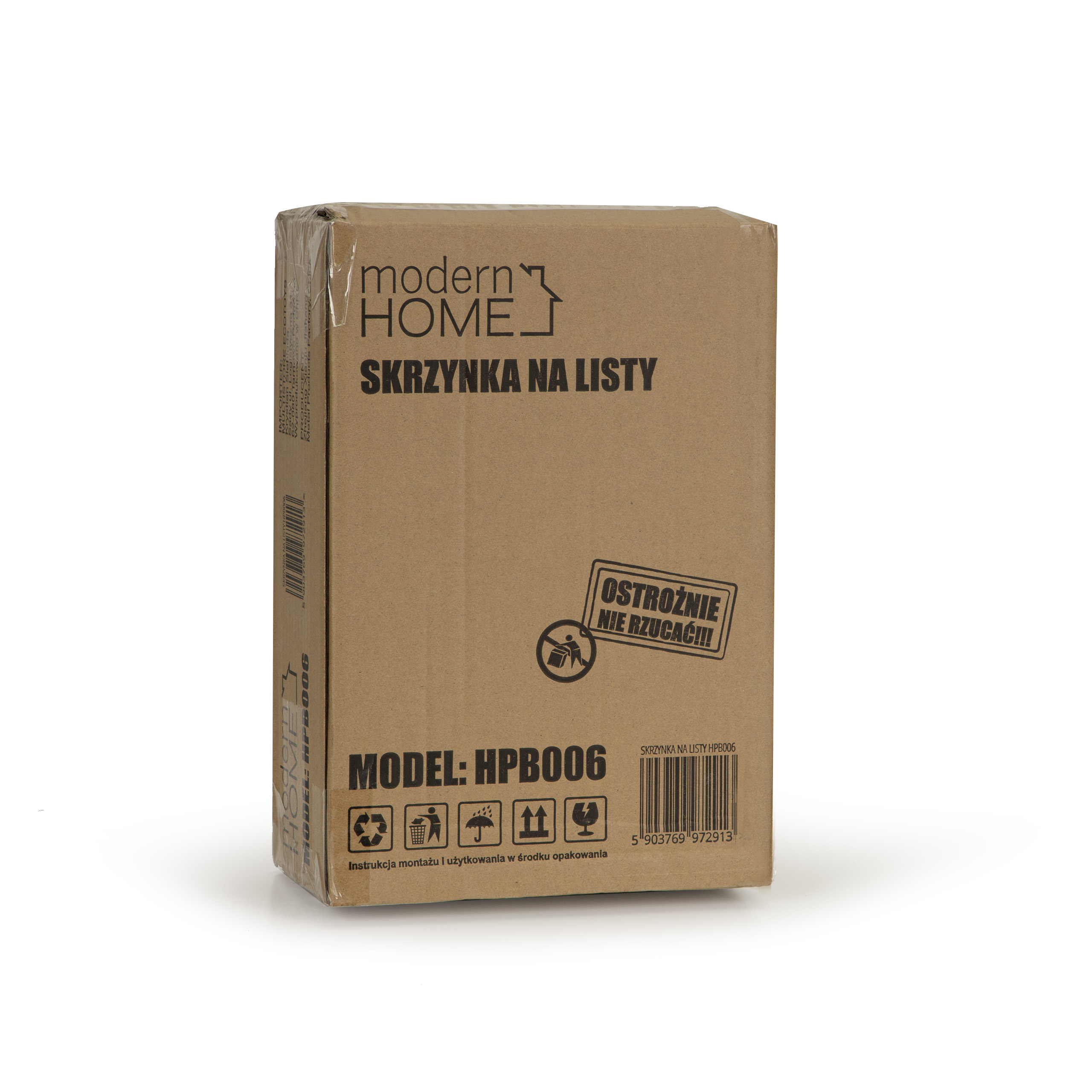 Pašto dėžutė, pilka