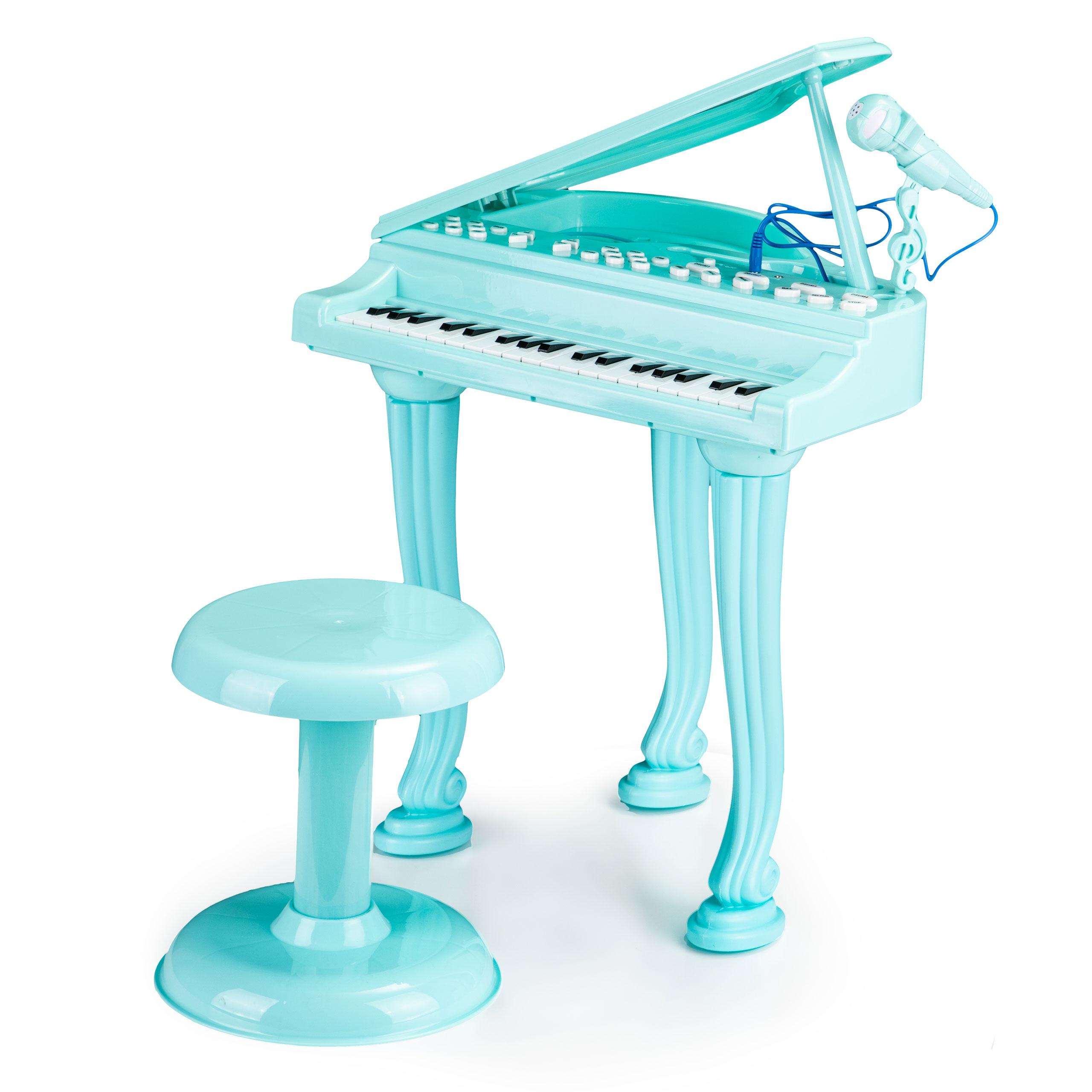 Fortepijonas su mp3 mikrofonu