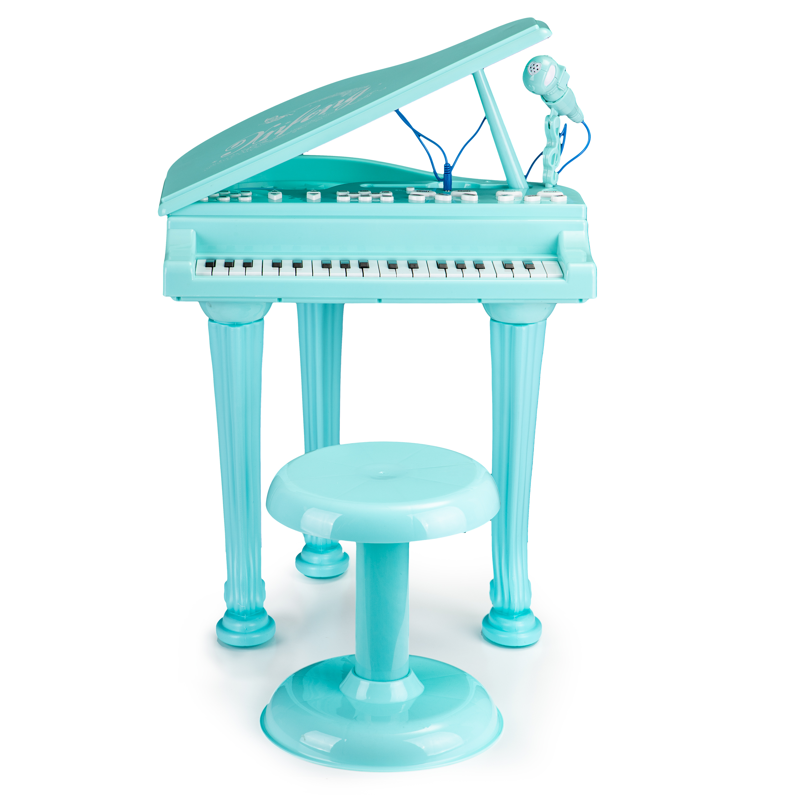Fortepijonas su mp3 mikrofonu