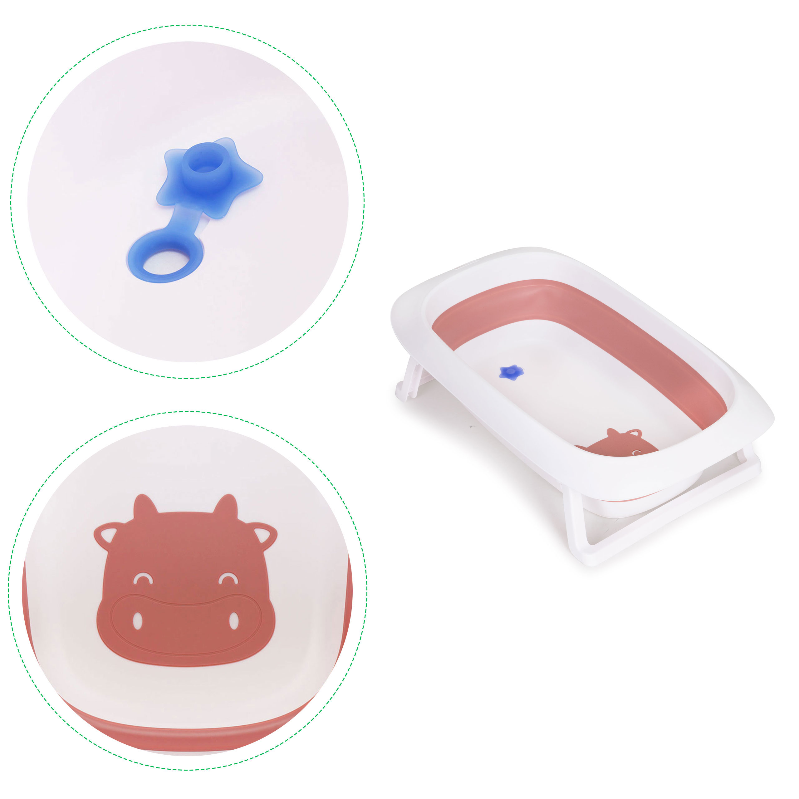 Vaikiška sulankstoma vonia Ecotoys Fudge