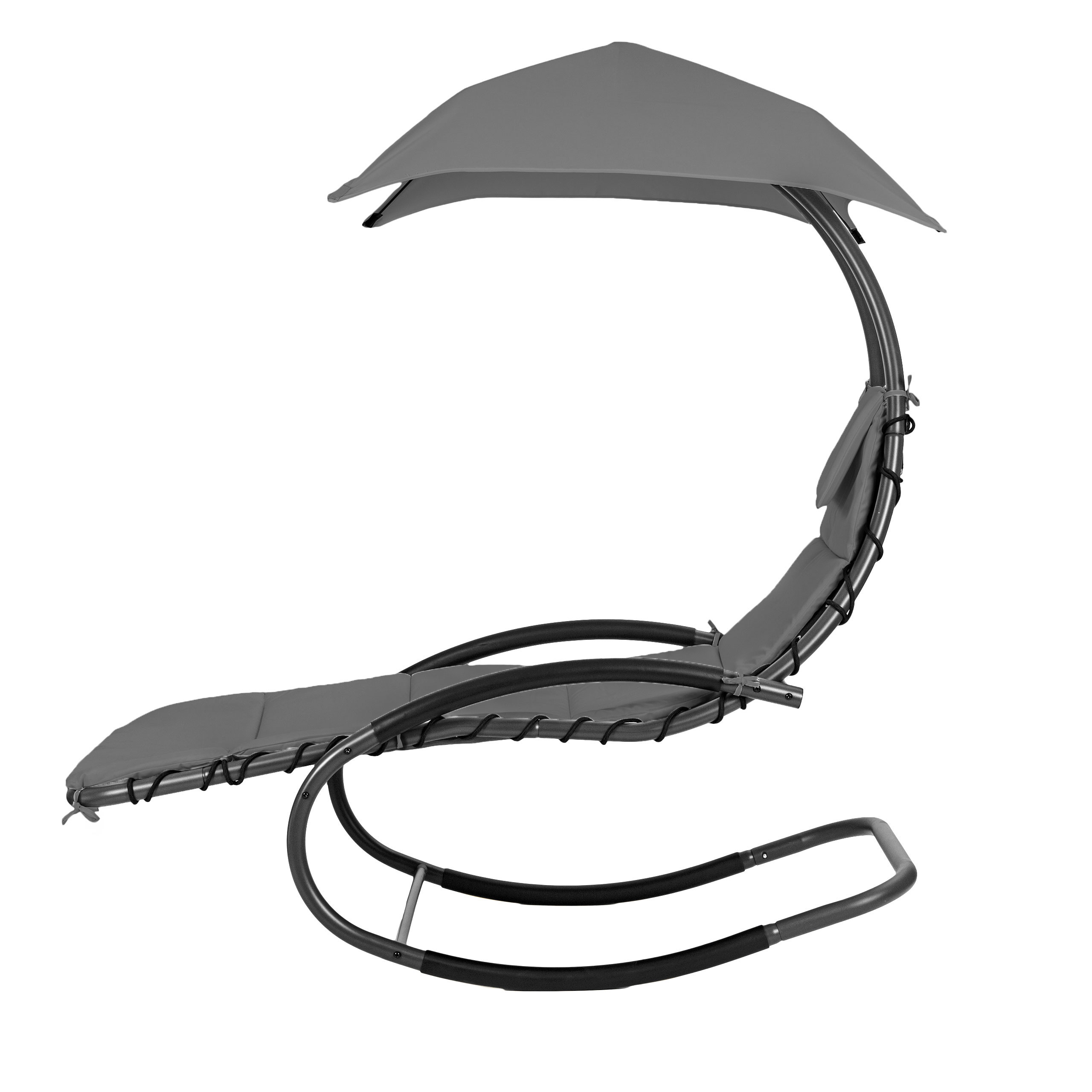 Pakabinamas supamas hamakas ModernHome PH158A, pilkas