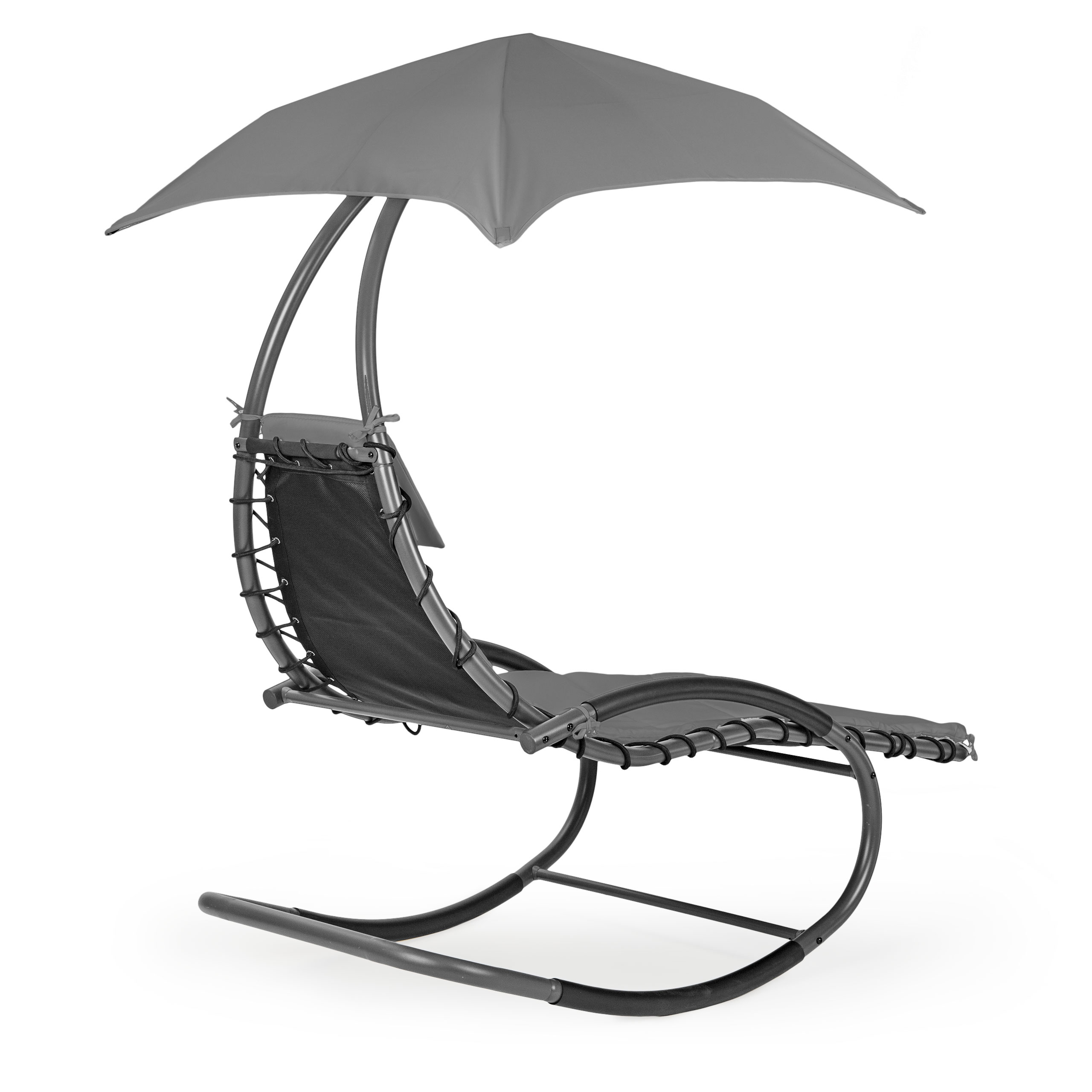 Pakabinamas supamas hamakas ModernHome PH158A, pilkas