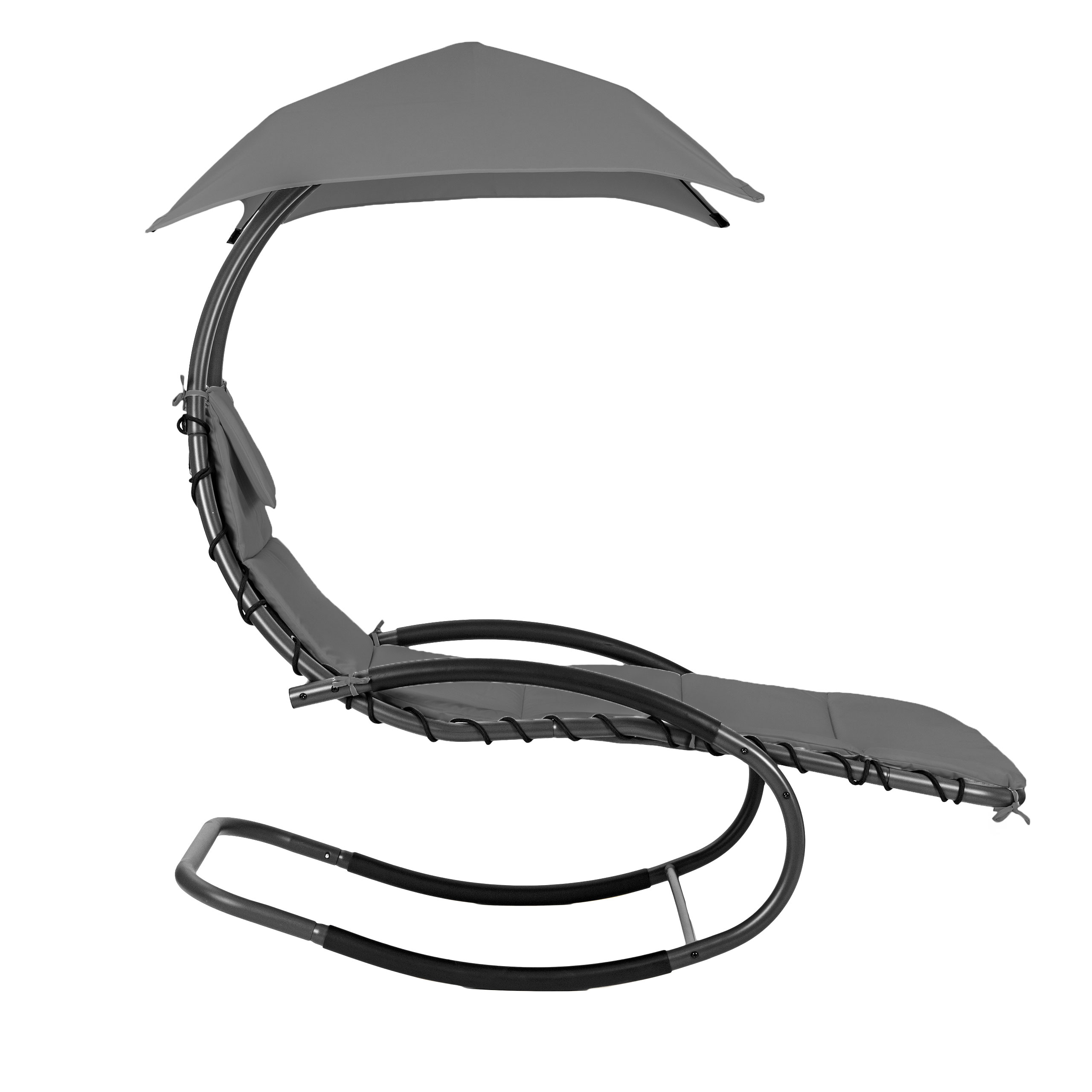 Pakabinamas supamas hamakas ModernHome PH158A, pilkas