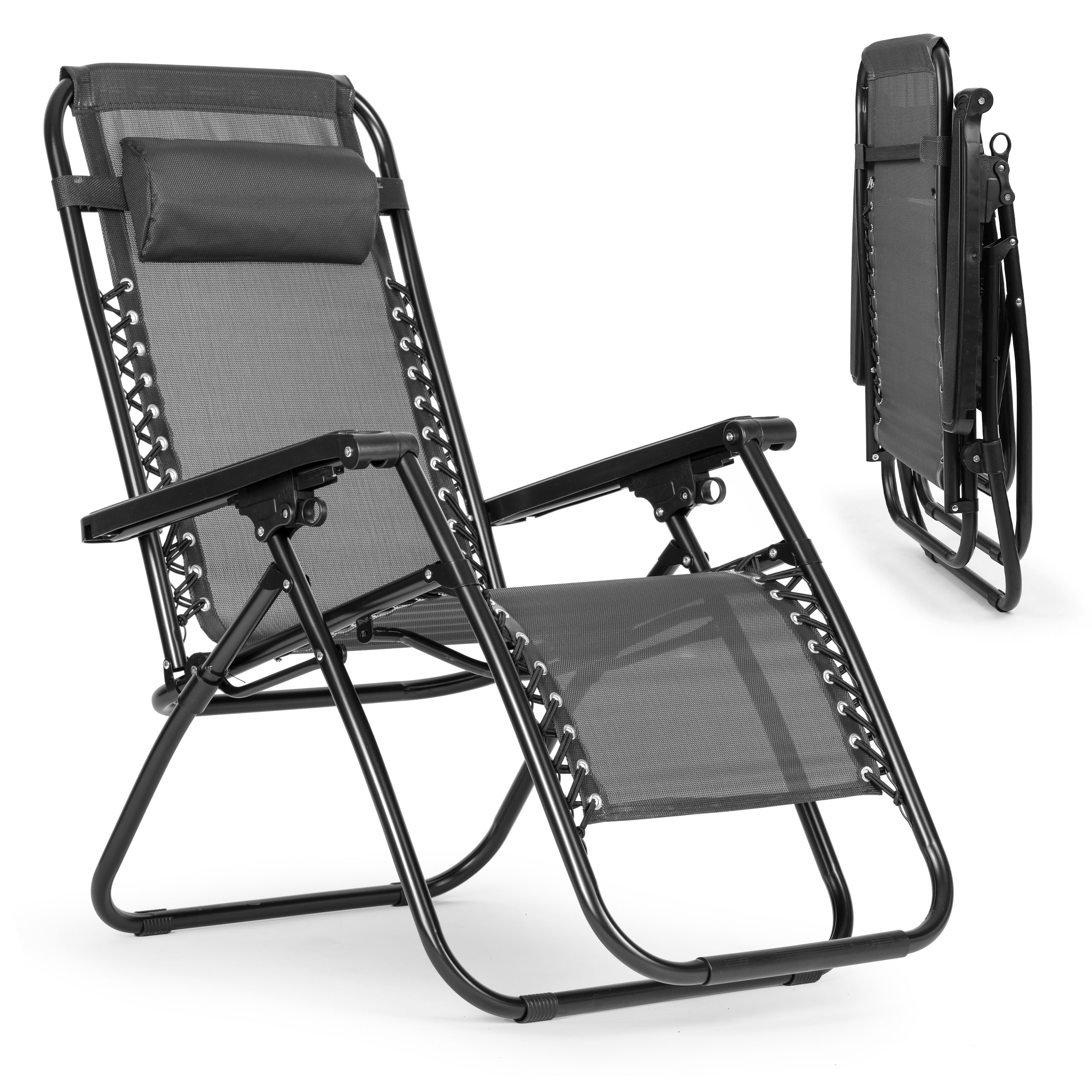 Sulankstomas gultas 72x107 cm modernhome, pilkas