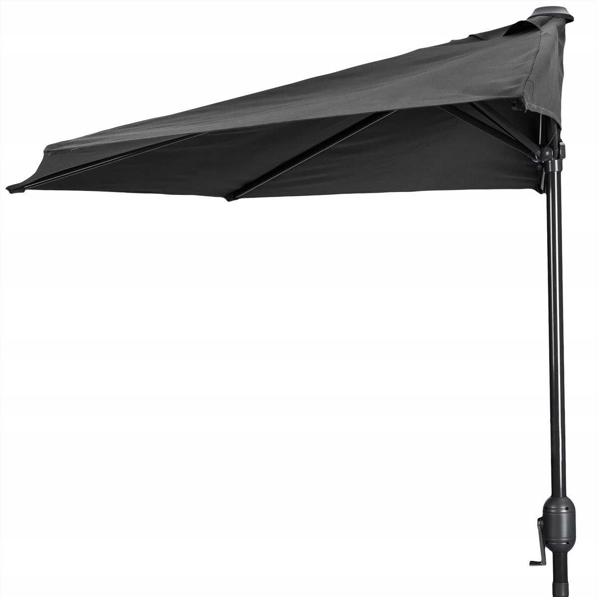 Pusinis skėtis 2.7 m gray