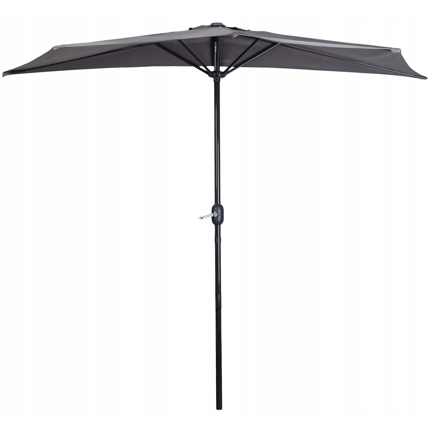 Pusinis skėtis 2.7 m gray