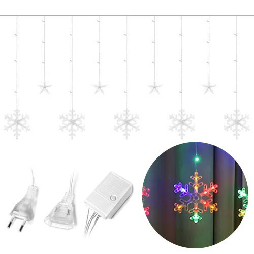 Multistore kalėdinė girlianda 138 led