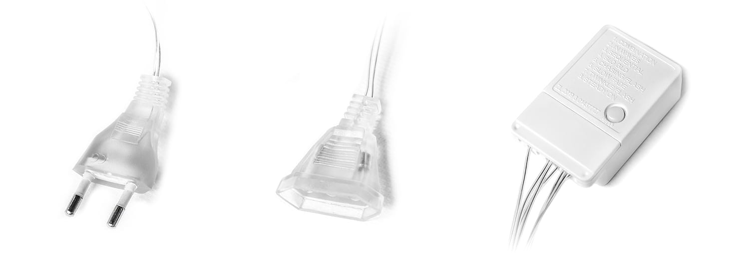 Multistore kalėdinė girlianda 138 led