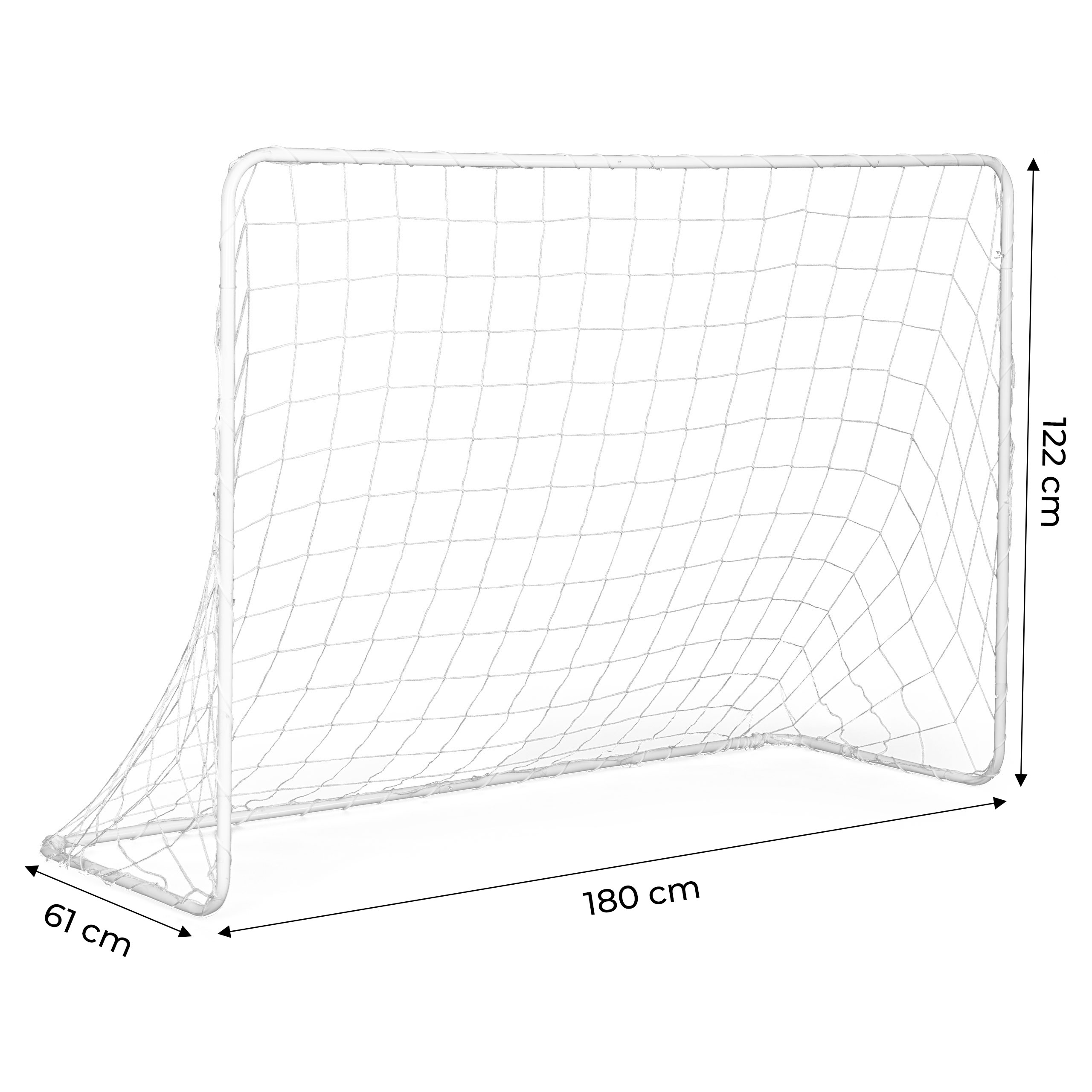 Vartai futbolo treniruotėms + taikinys eco toys, 180x122cm