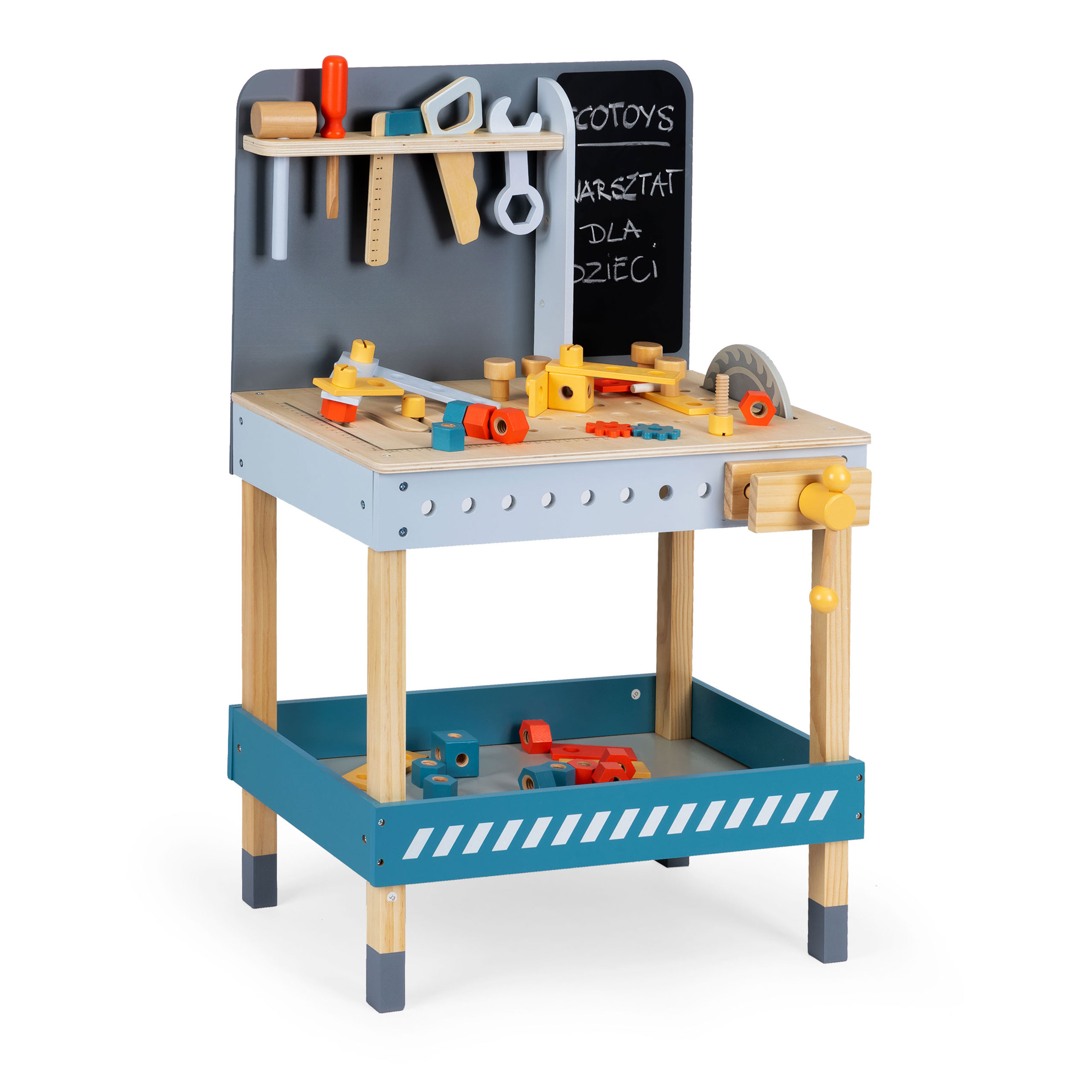 Žaislinė dirbtuvė su įrankiais Ecotoys, 47 d.