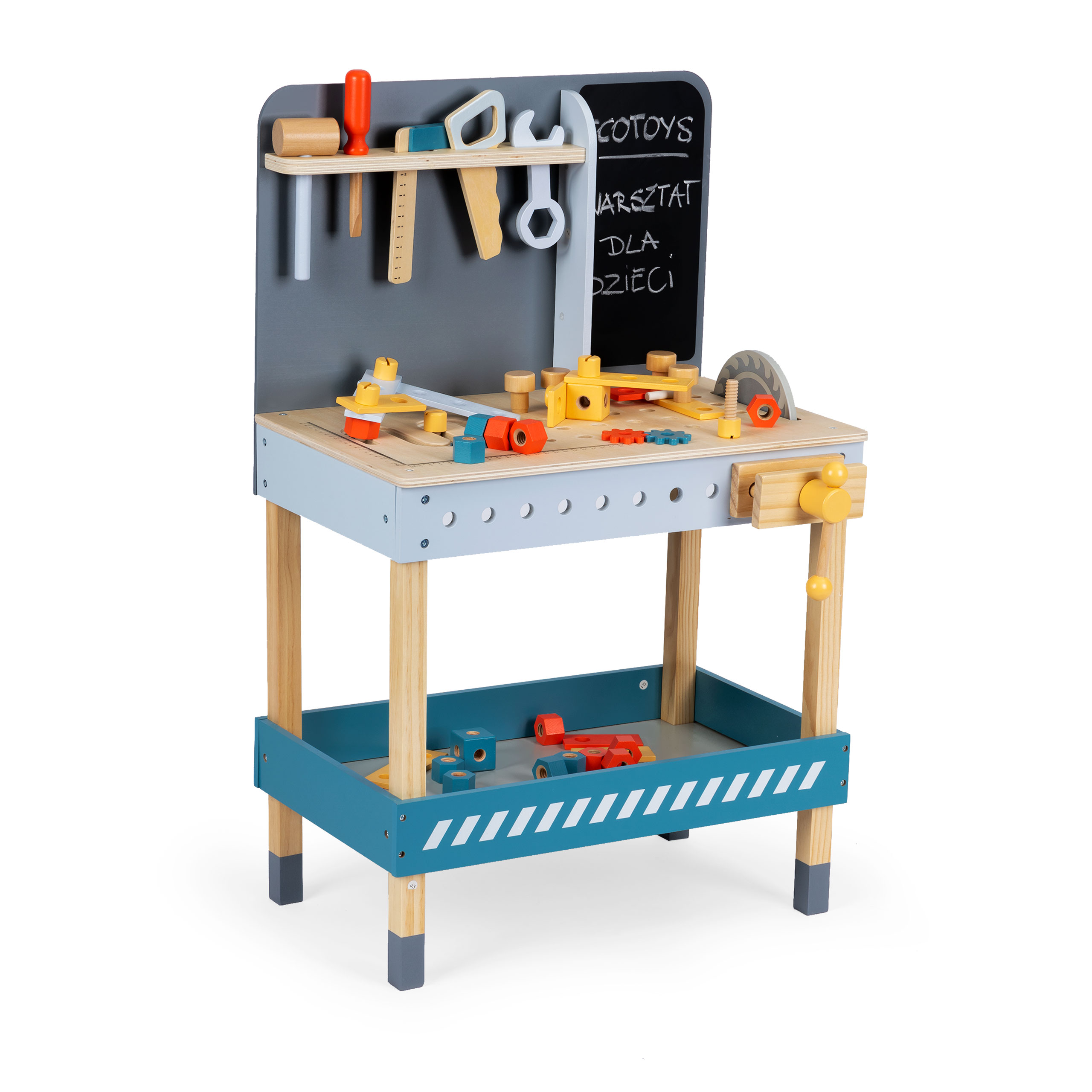 Žaislinė dirbtuvė su įrankiais Ecotoys, 47 d.