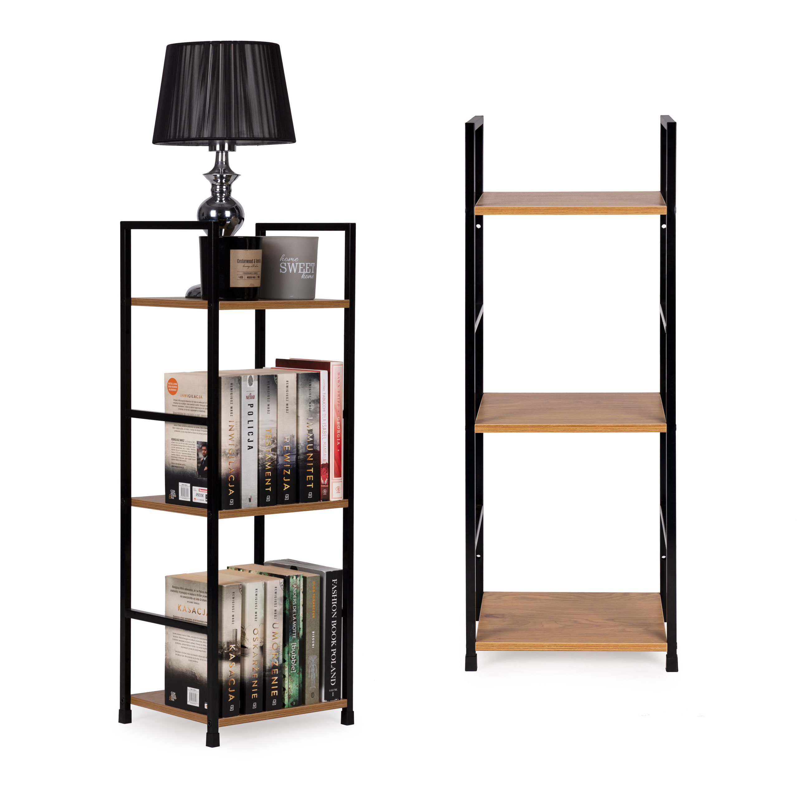 Metalinė lentyna loft, 3 aukštų