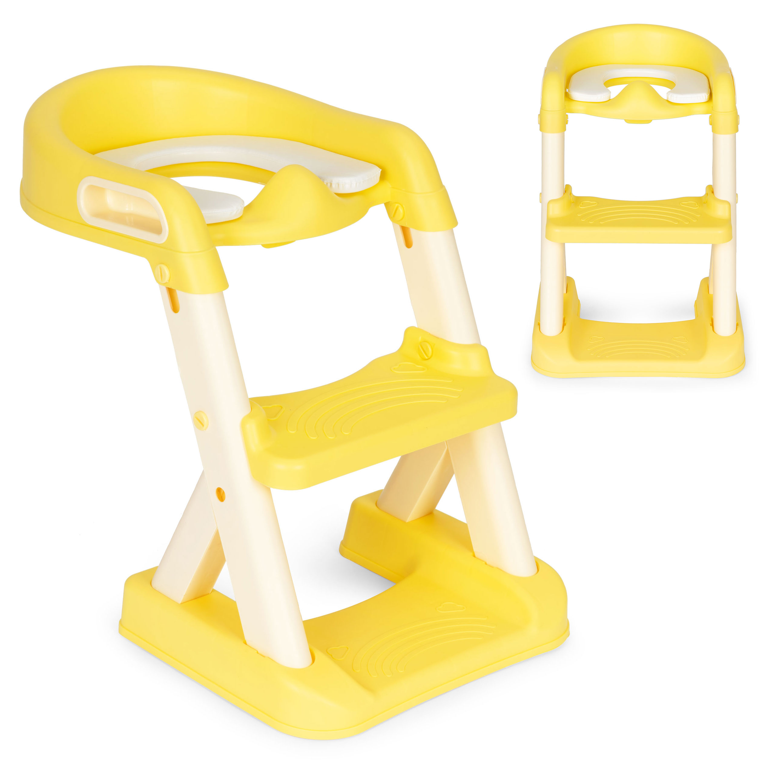 Vaikiškas WC dangtis su laipteliais – ECOTOYS