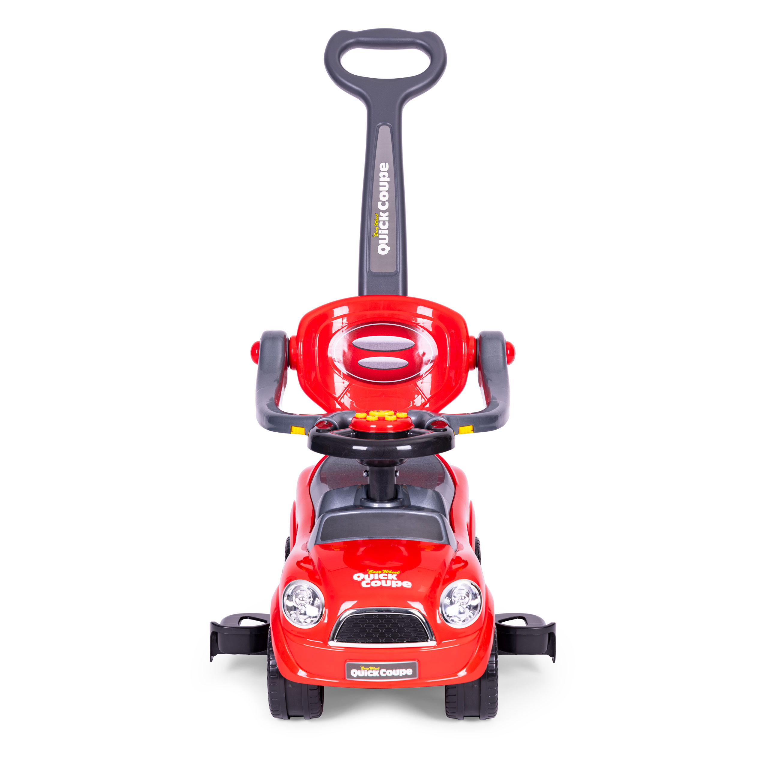 Paspiriama mašinėlė EcoToys 3in1, raudona