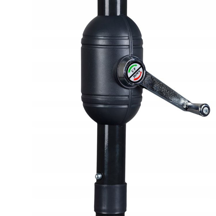 Pusinis skėtis 2.7 m green