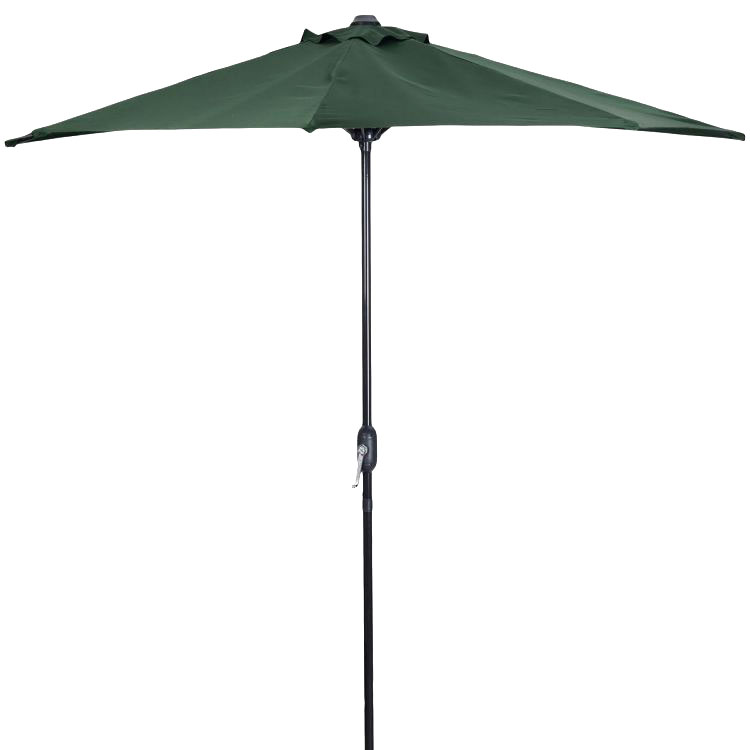 Pusinis skėtis 2.7 m green
