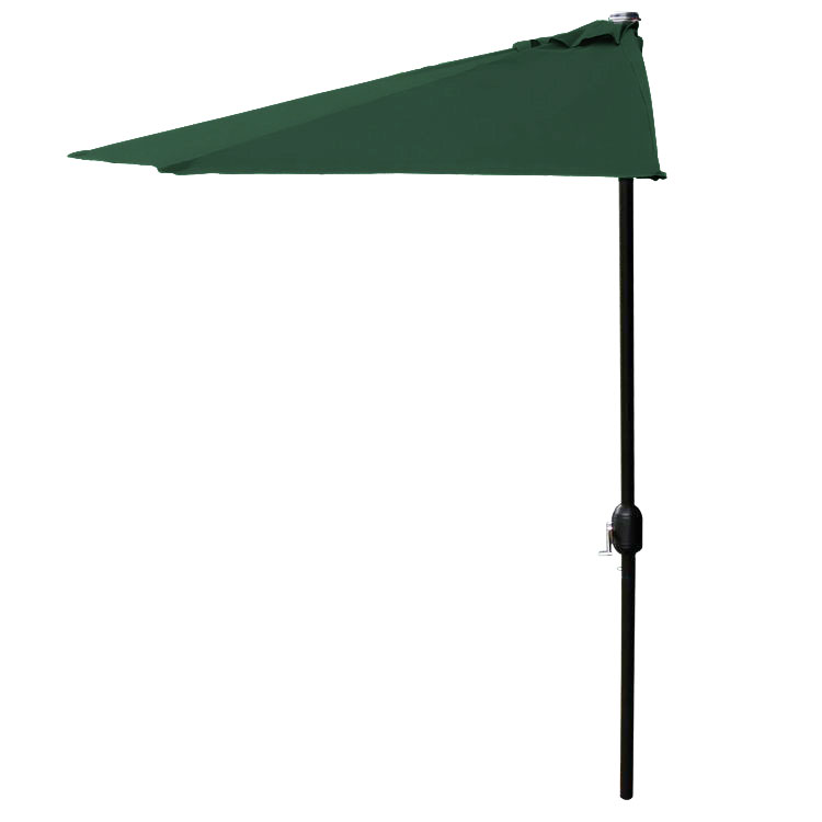 Pusinis skėtis 2.7 m green