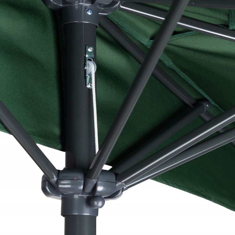 Pusinis skėtis 2.7 m green