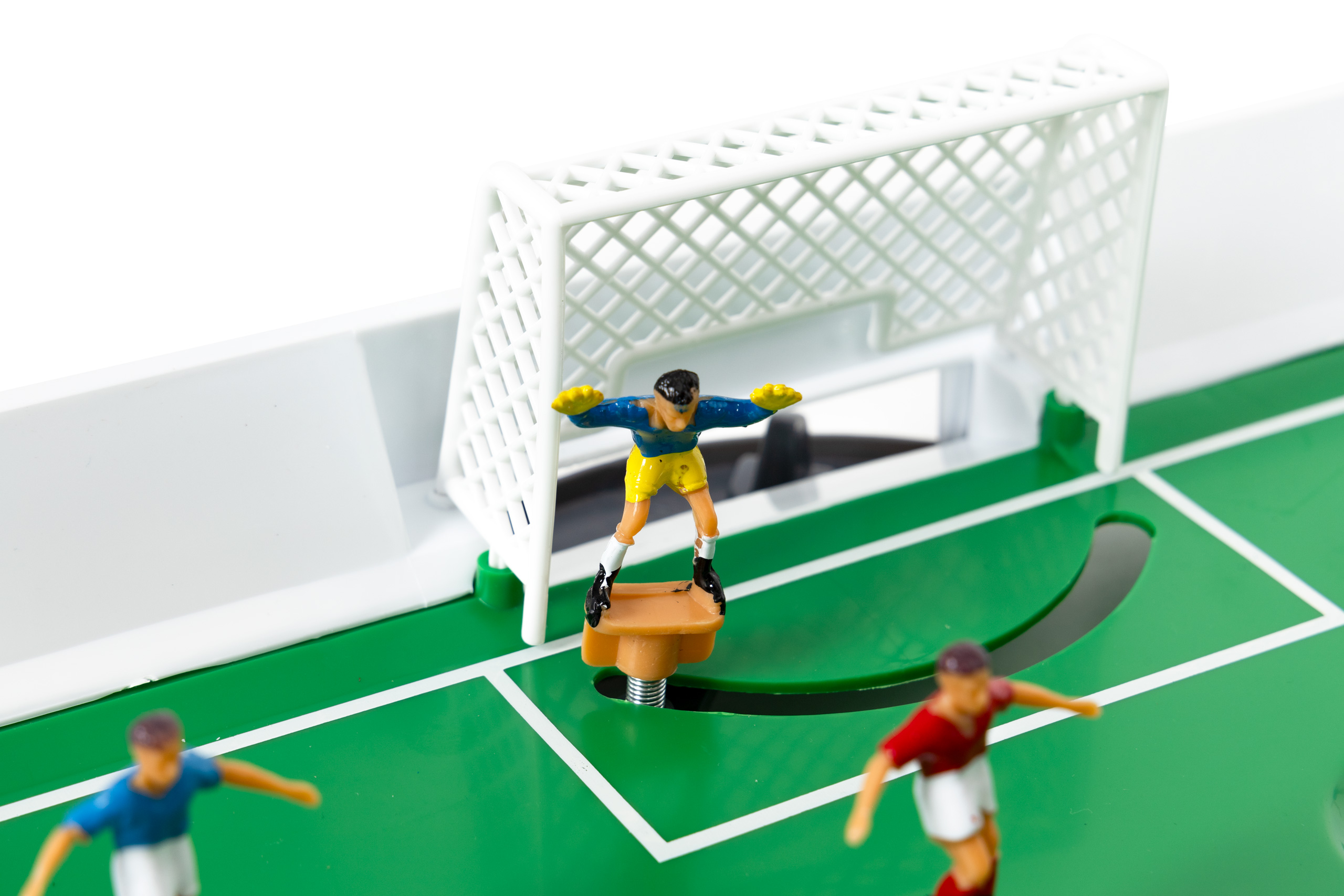 Stalo futbolas vaikams su rezultatų lentele ir lipdukais 51x37 cm