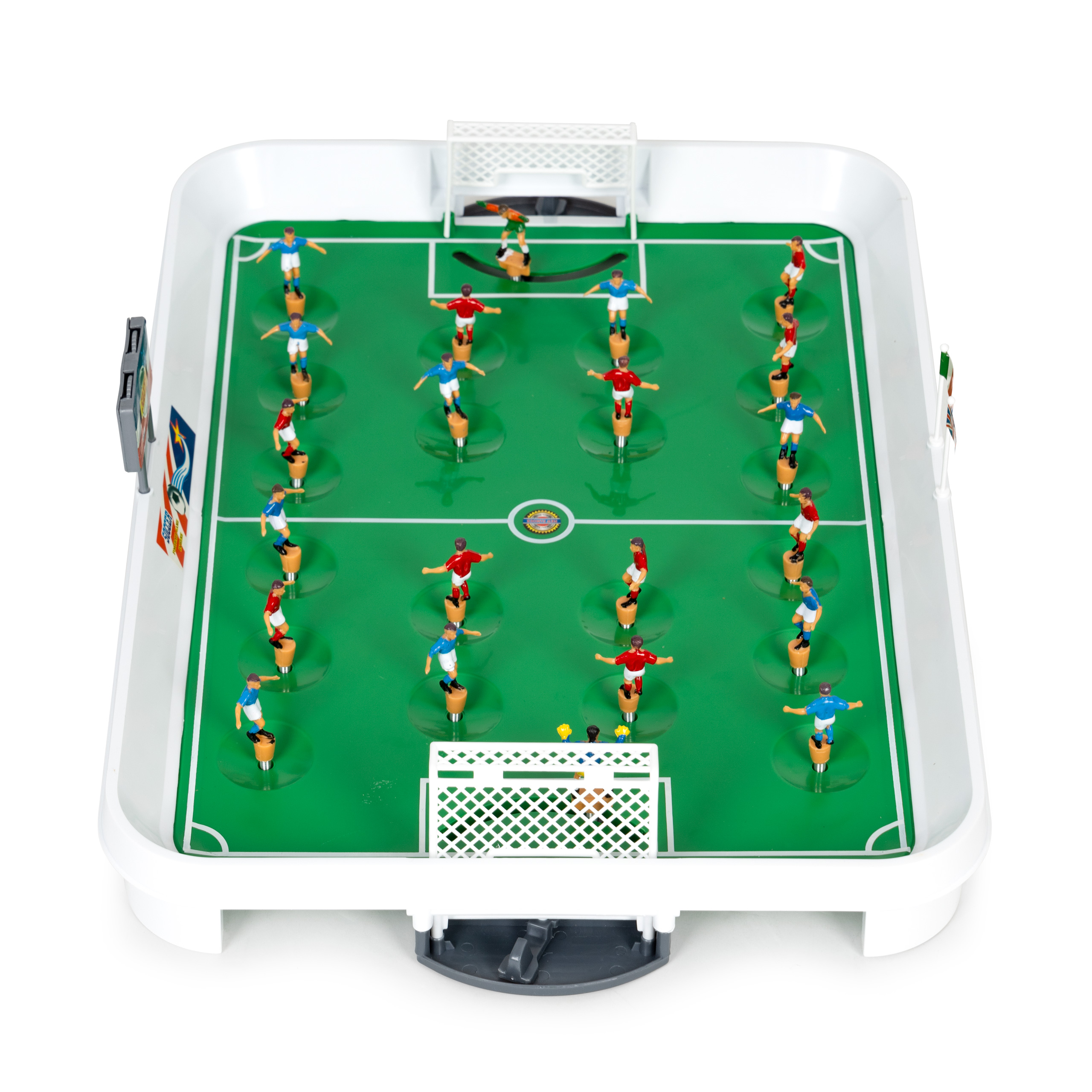 Stalo futbolas vaikams su rezultatų lentele ir lipdukais 51x37 cm