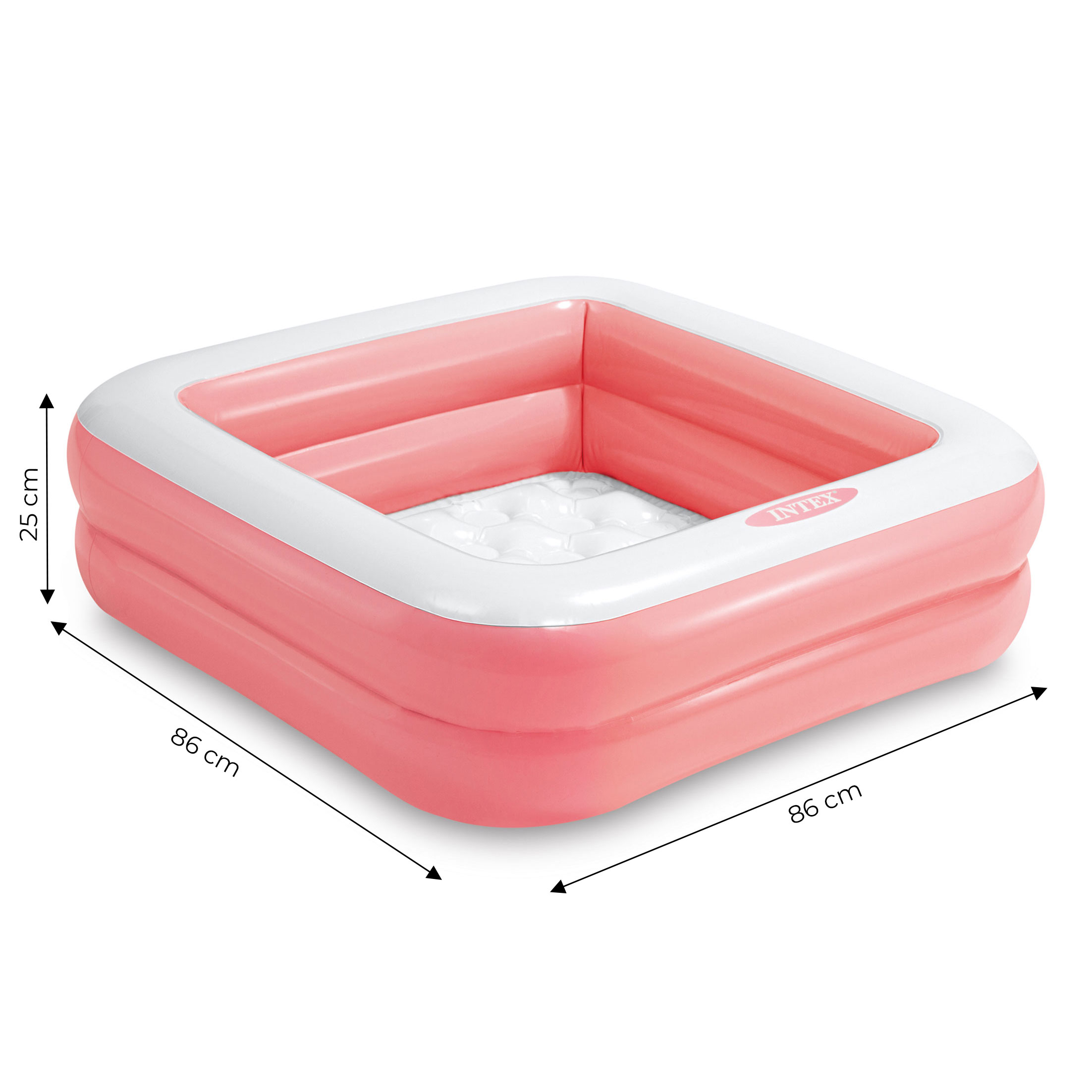 Pripučiamas baseinas vaikams 57100 light pink - intex