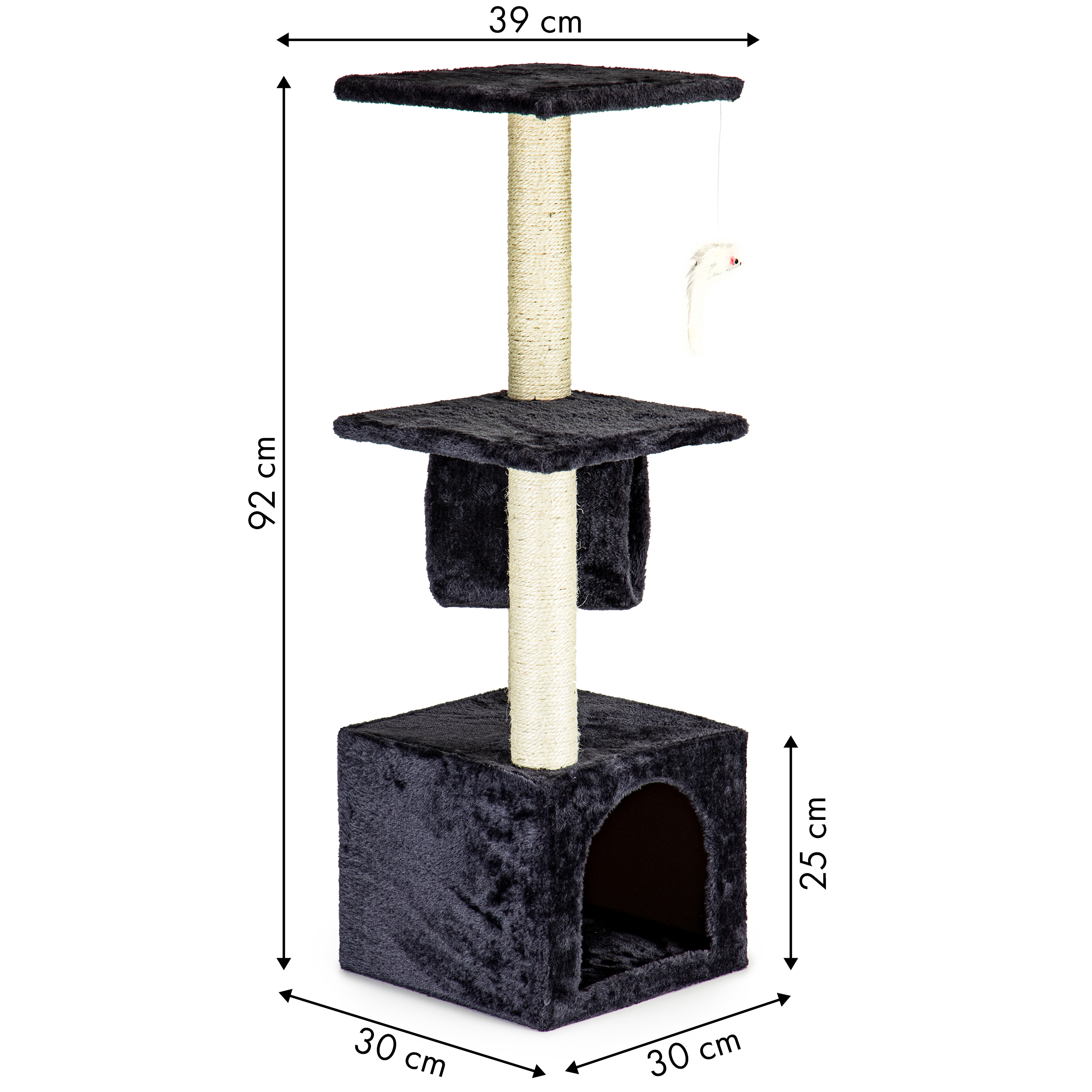 Stabili draskyklė katėms 92x30x30 cm