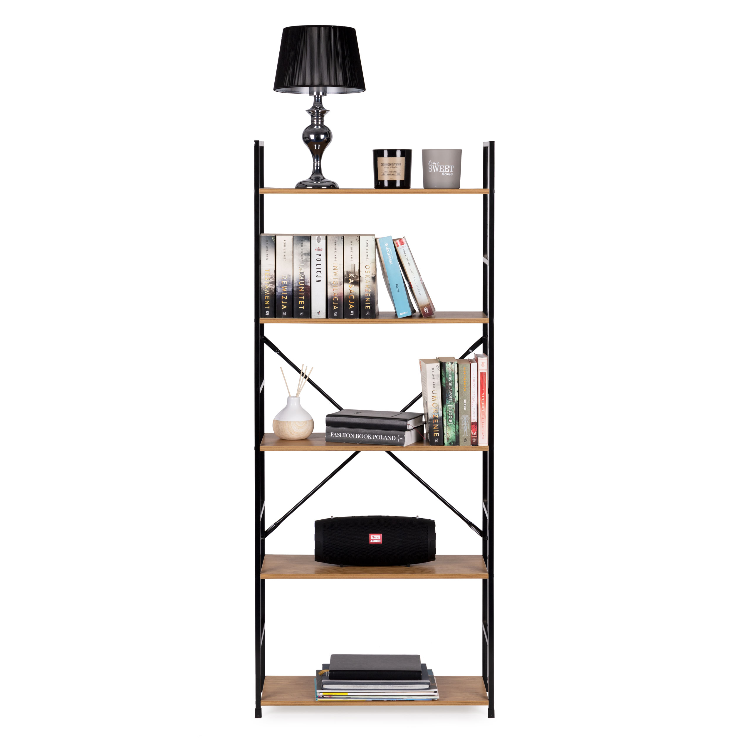 Lentyna loft,  5 lentynos