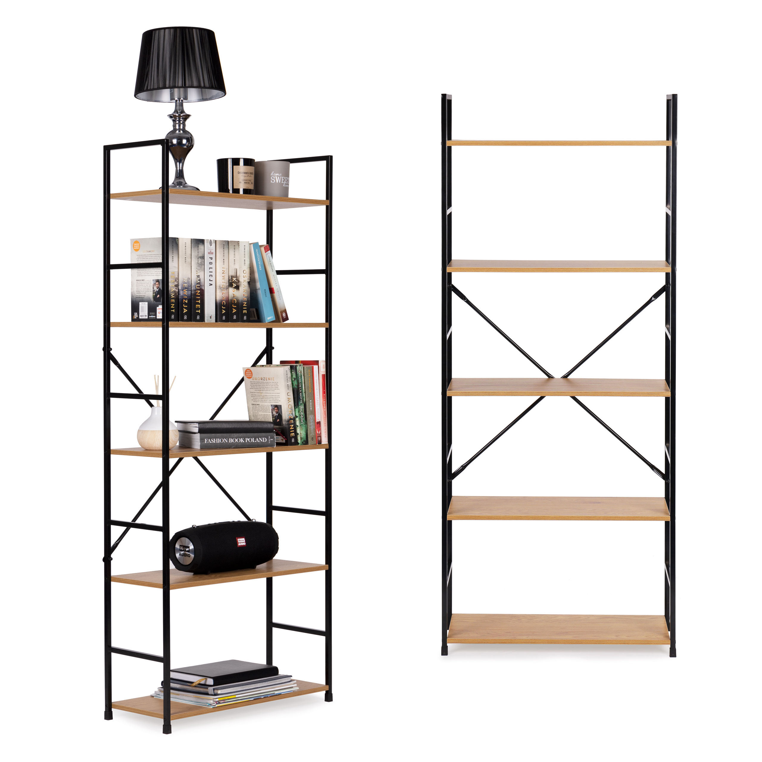 Lentyna loft,  5 lentynos
